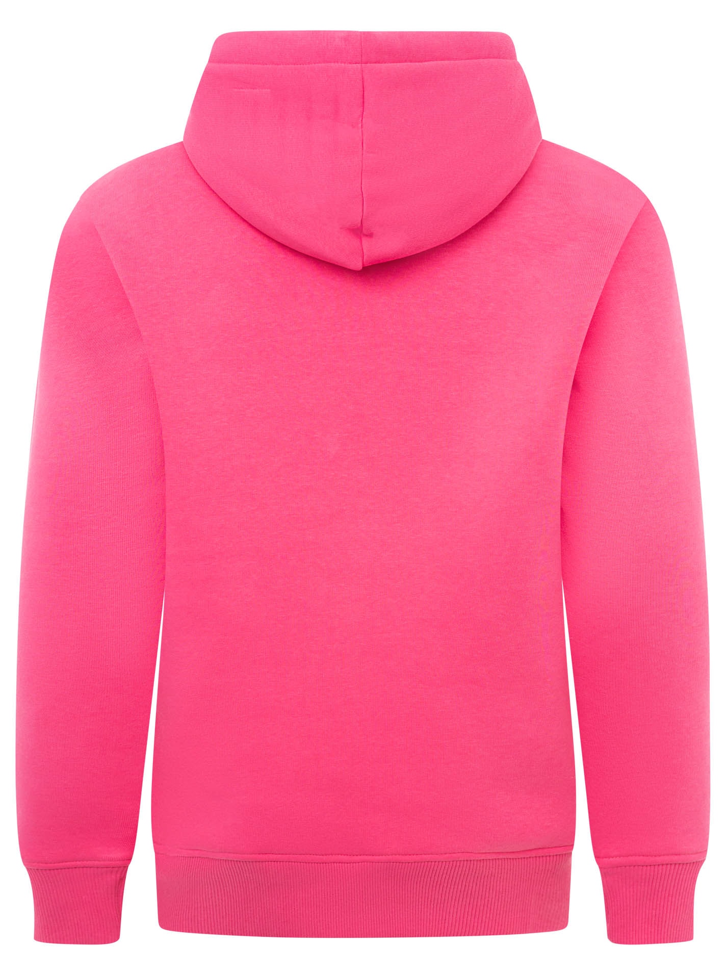 Zwillingsherz Hoodie »"Love Yourslef"«, runde große Frontstickerei, farbige Kordel, Kängurutasche
