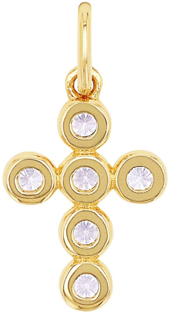 Amor Kreuzanhänger »2039079«  mit Zirkonia (synth.)