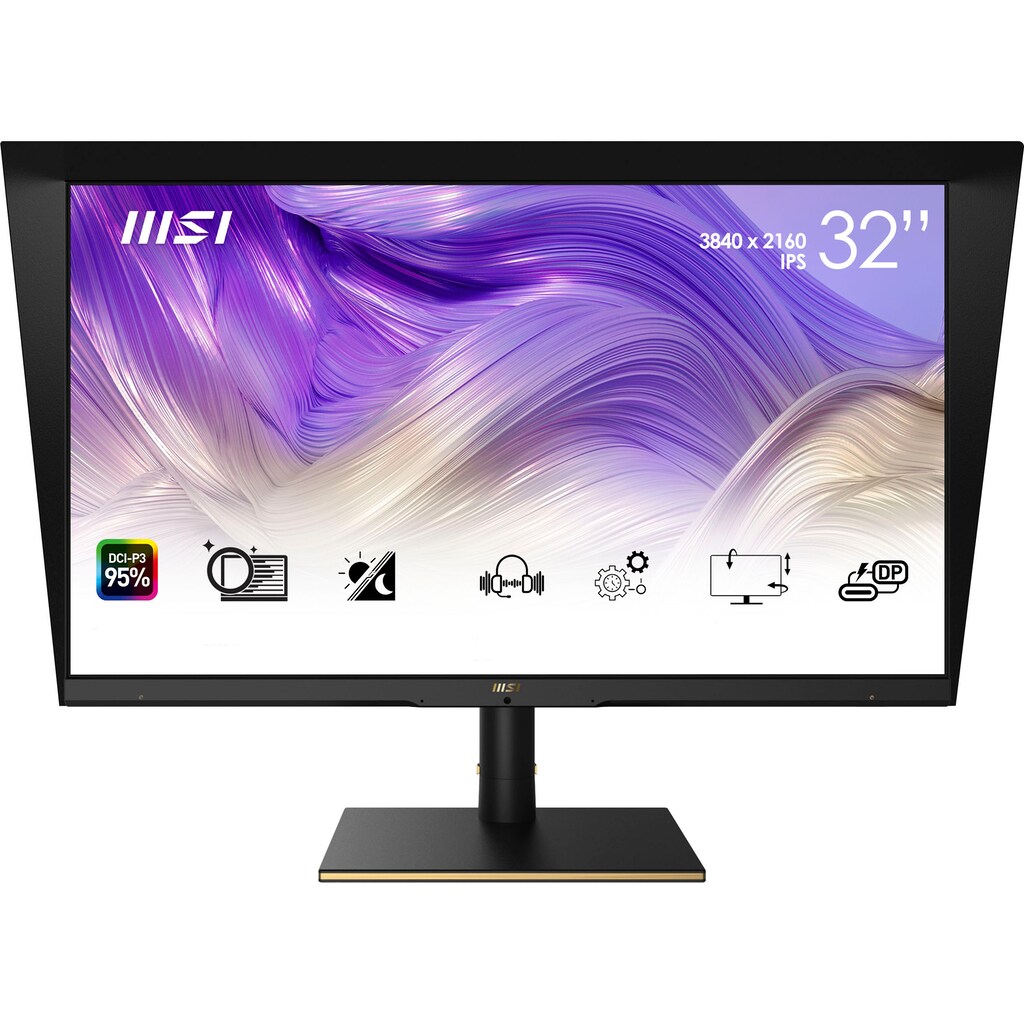 MSI LED-Monitor »Summit MS321UP«, 81 cm/32 Zoll, 3840 x 2160 px, 4K Ultra HD, 4 ms Reaktionszeit, 60 Hz