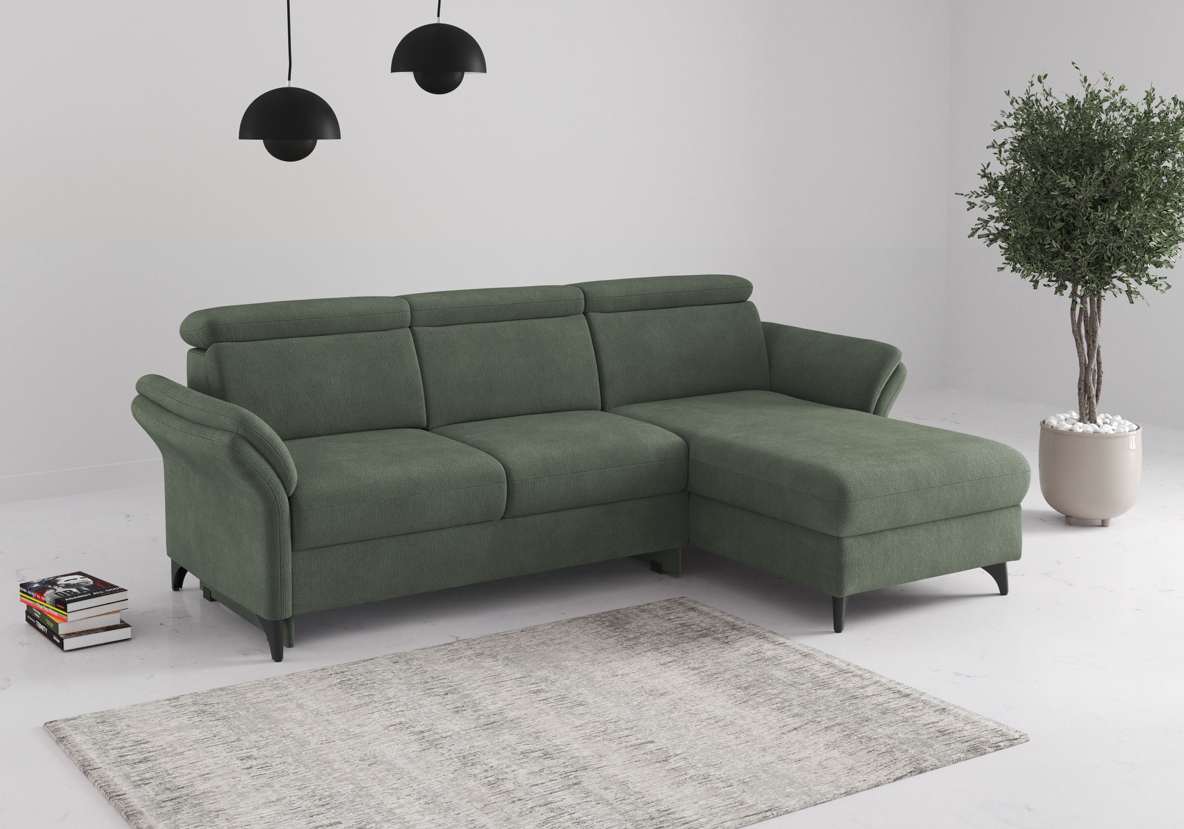 sit&more Ecksofa »Glendale« inkl. Kopfteilverstellung,wahlweise mit Vorzieh günstig online kaufen