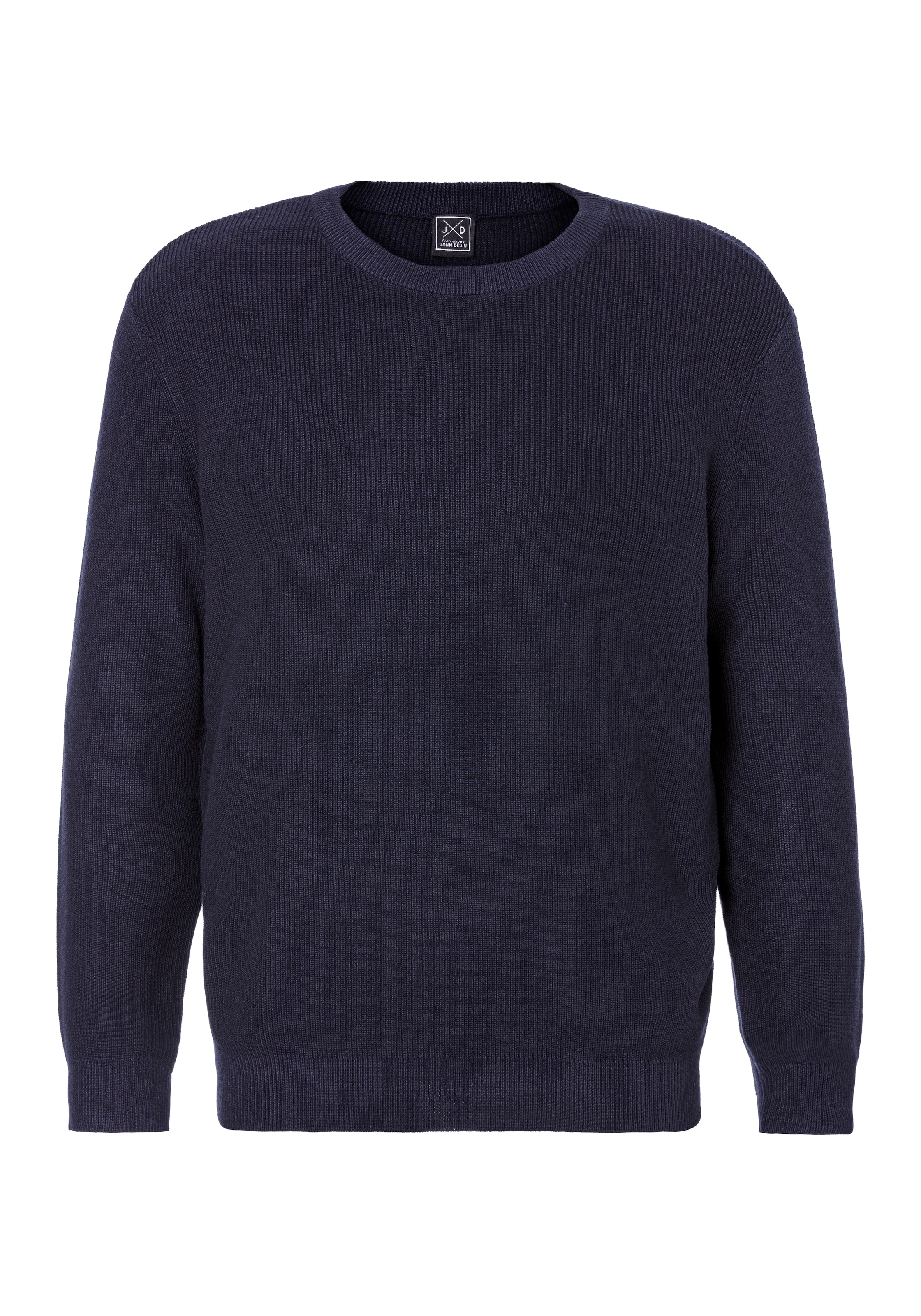 John Devin Strickpullover, Pullover in modischen Farben aus Baumwollmischung