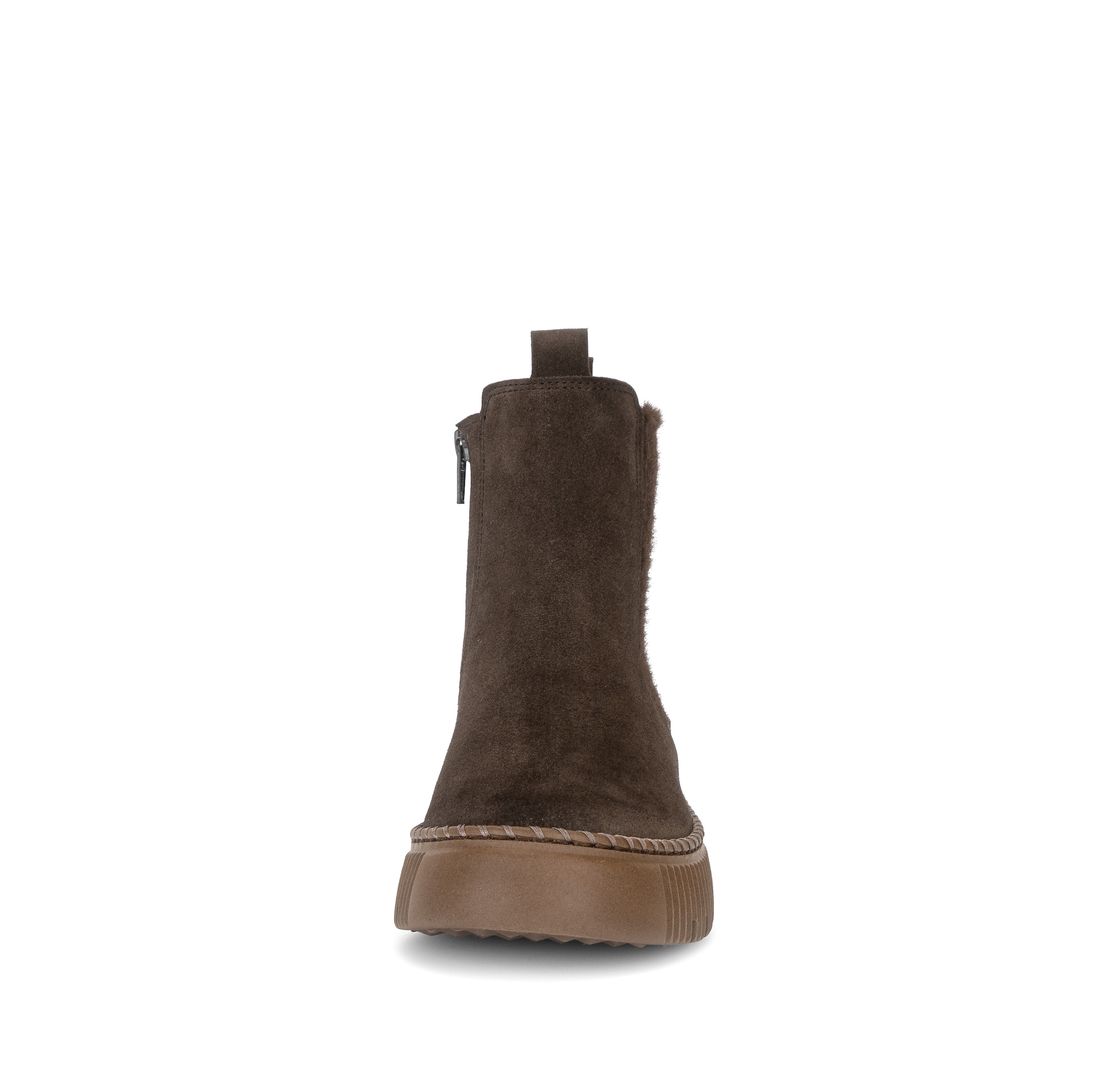 Gabor Chelseaboots  Plateau, Stiefelette mit zwei Anziehlaschen