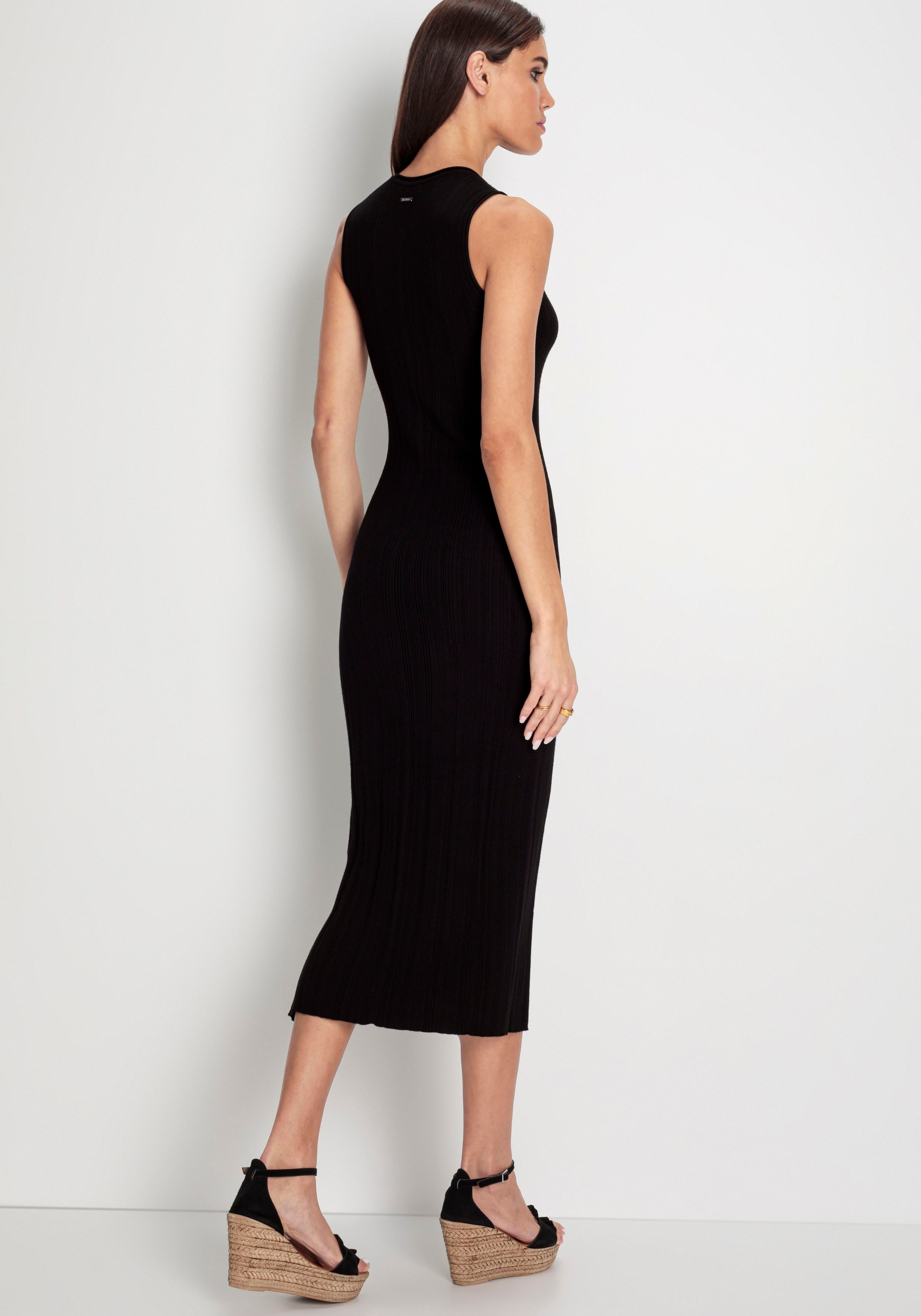 HECHTER PARIS Strickkleid, mit Rundhalsausschnitt