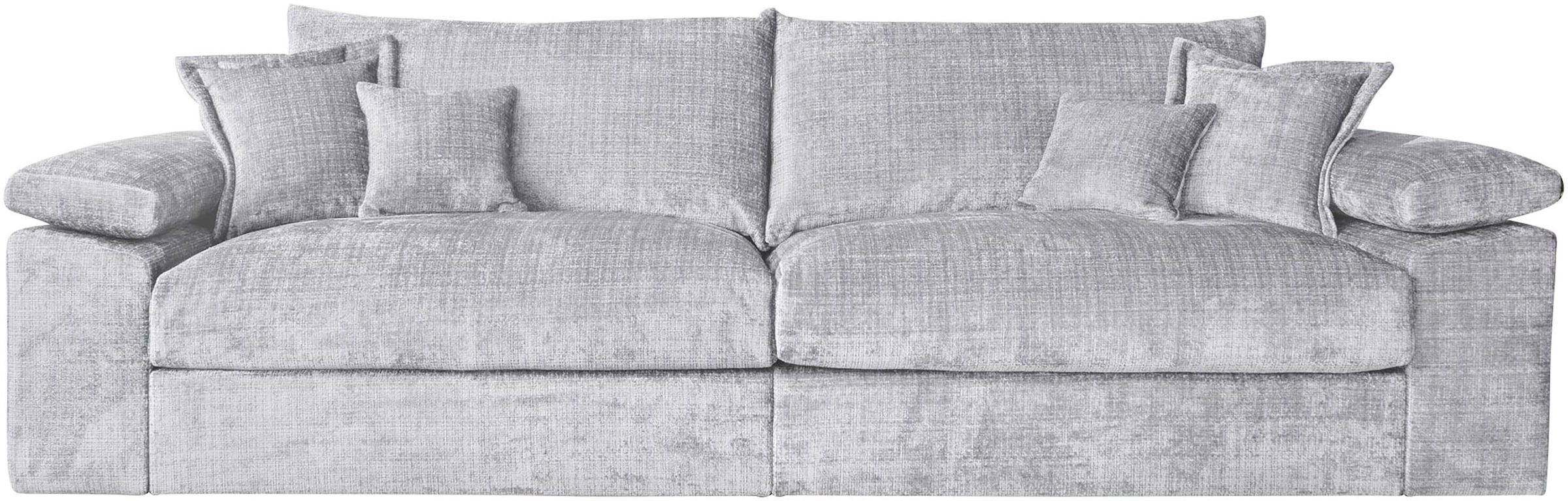 Home affaire Big-Sofa »Soft&Cosy XXL - Breite 303 cm«, Mega-Sofa, Cord oder Chenille-Struktur, Federkern-Polsterung