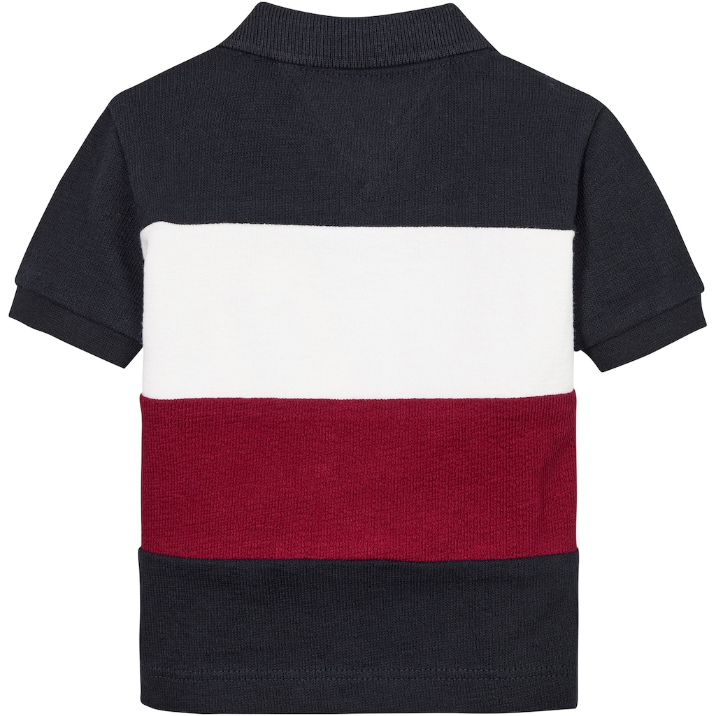 Tommy Hilfiger Poloshirt »BABY COLORBLOCK POLO S/S«