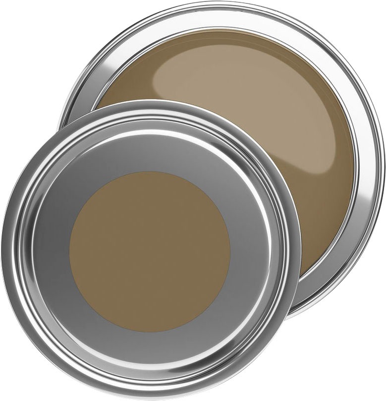 A.S. Création Wandfarbe »Premium Innenwandfarbe PURO Tuchmatt mellow brown« ideal für Wohnzimmer, Schlafzimmer, Flur und Küche, Farbwelt Braun