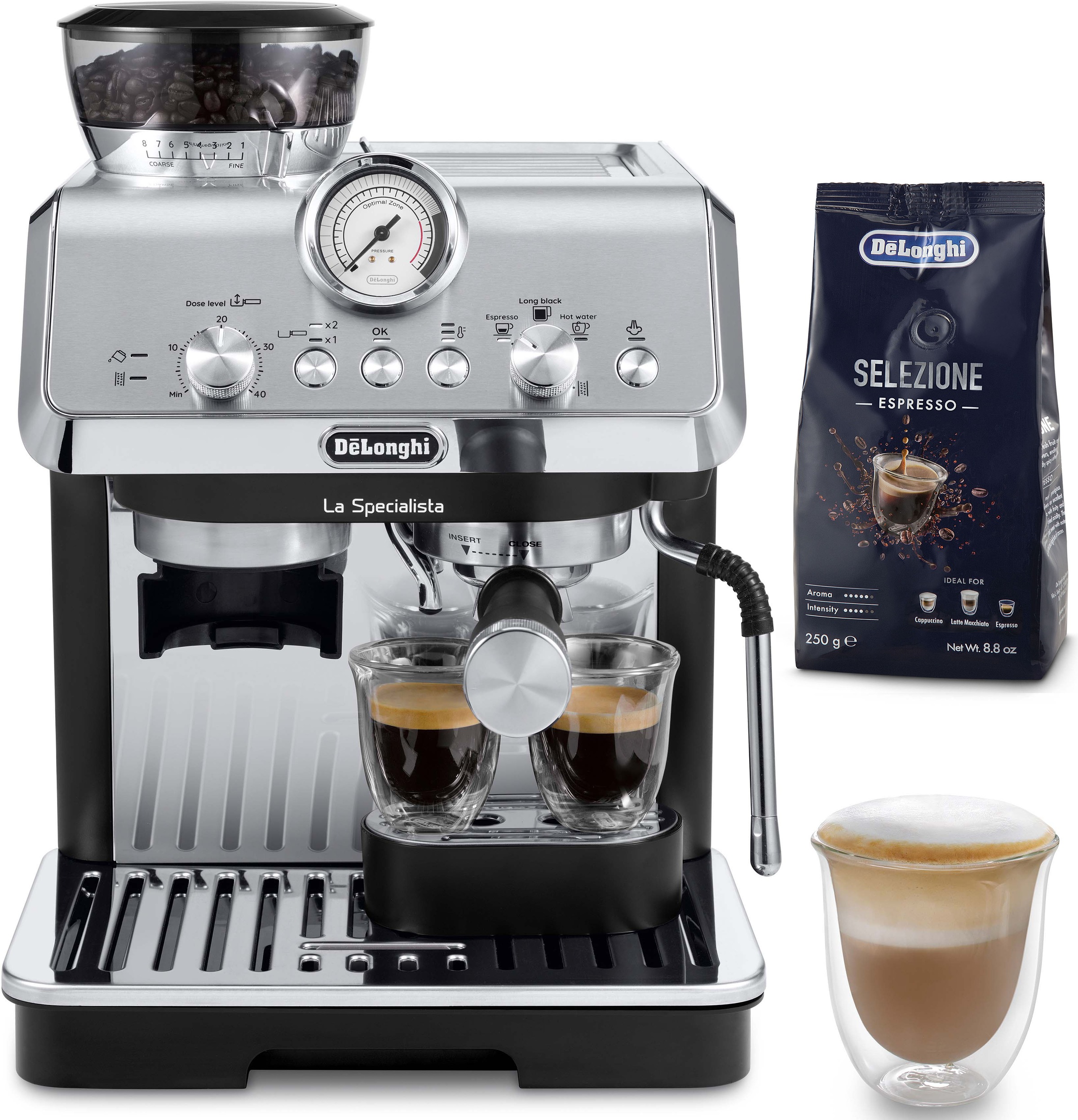 De'Longhi Espressomaschine »LA SPECIALISTA EC9155.MB«, Siebträger, inkl. 25 günstig online kaufen