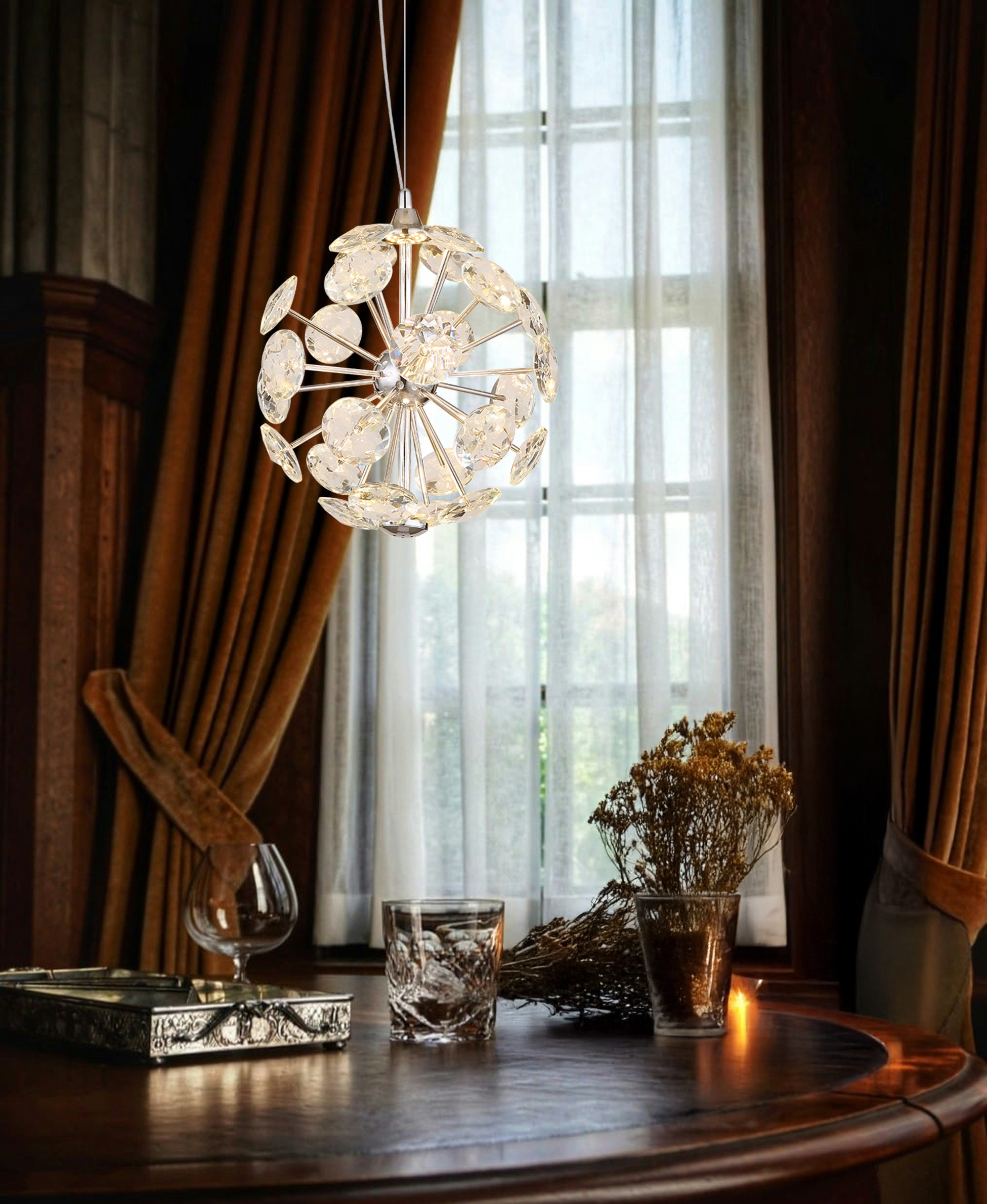 GLOBO LIGHTING Hängeleuchte »VIRINA« LED-Modul 1 Stk. Warmweiß Hängelampe Esszimmer-Leuchte Esstischleuchte Wohnzimmer