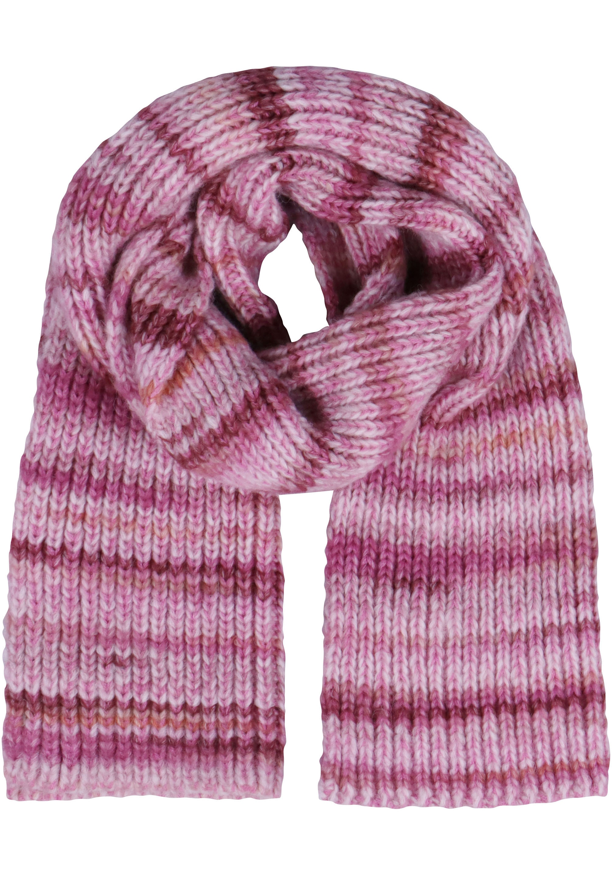CAPELLI NEW YORK Strickschal Strickschal mit Wollanteil old rose
