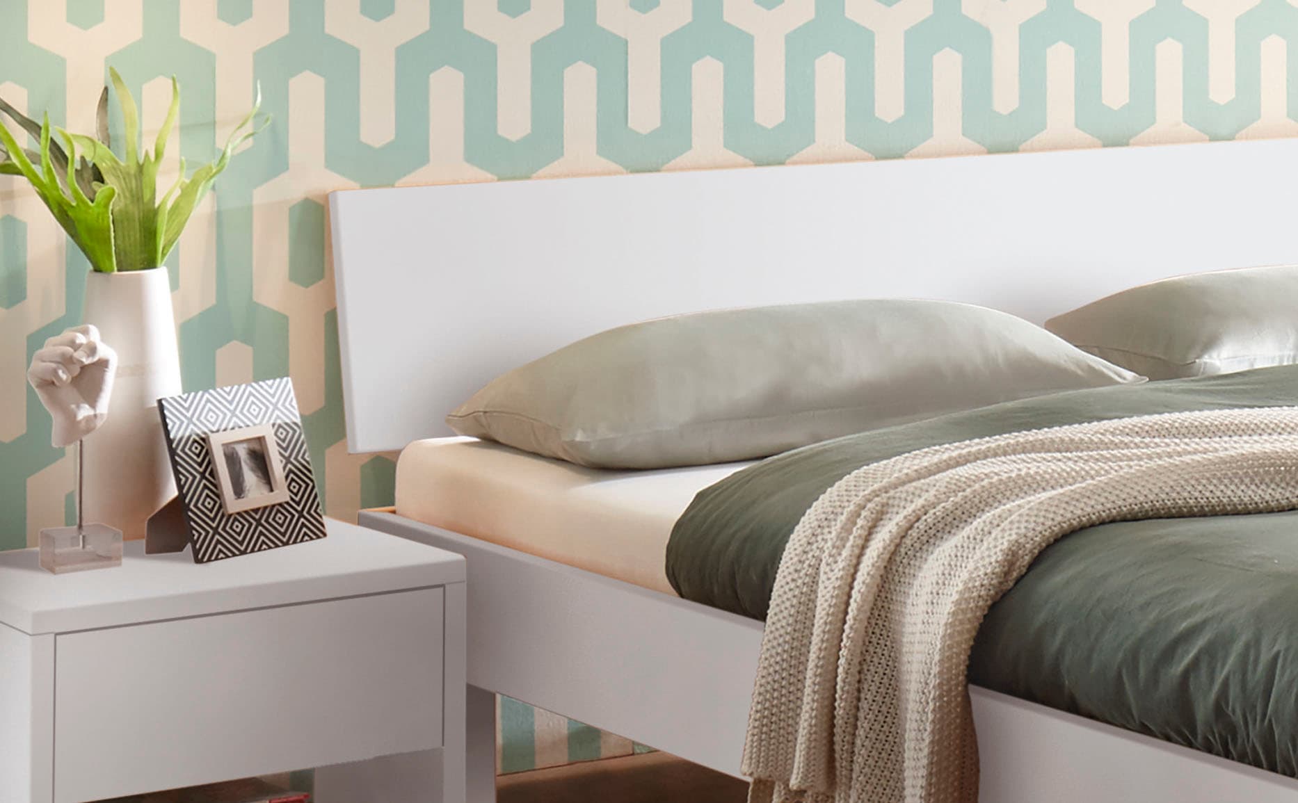 HASENA Holzbett »Forti« Fußhöhe 25 cm