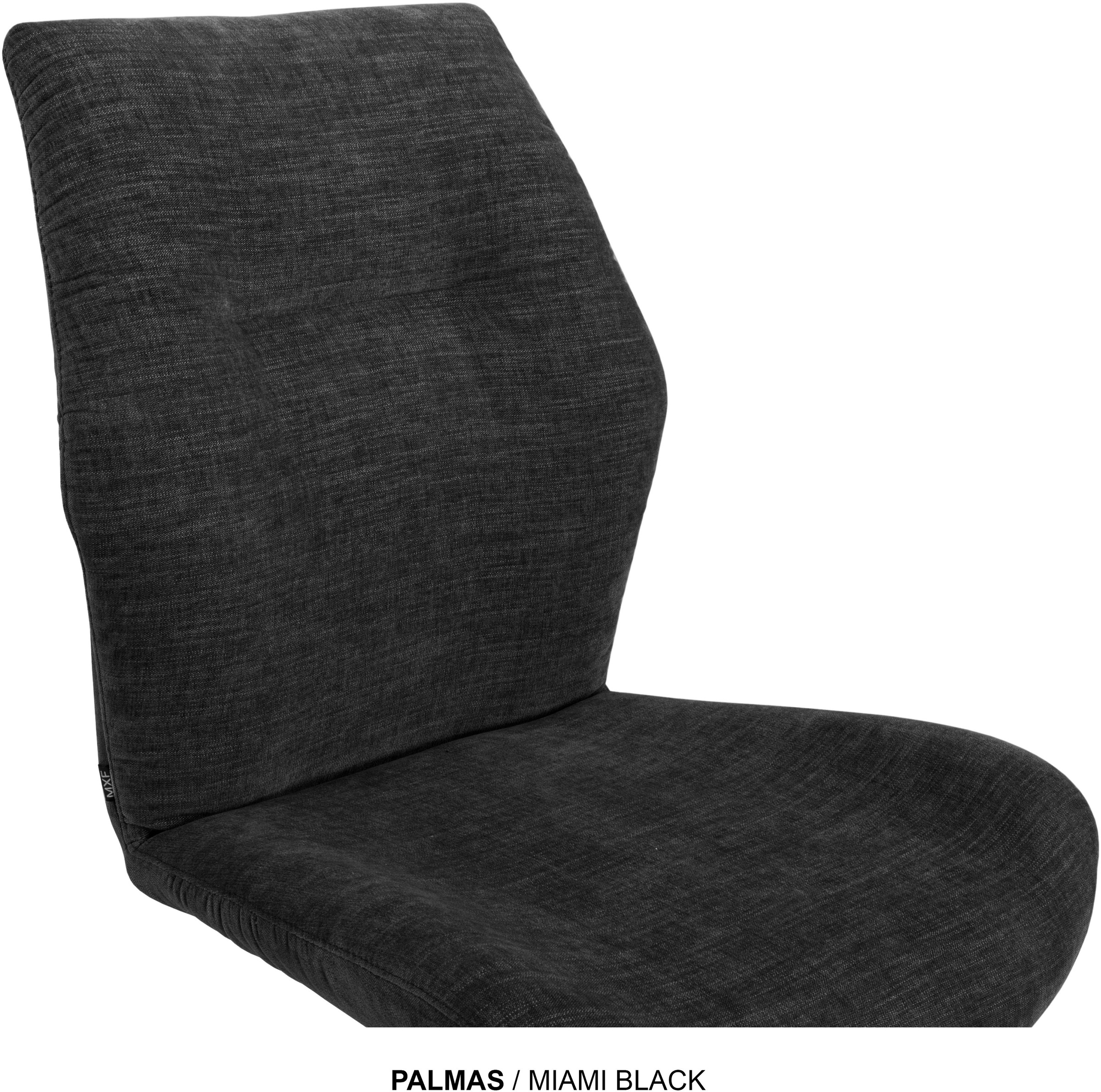 OMG Design Esszimmerstuhl »Palmas« (Set) 1 Stk.Drehstuhl mit auto-return, Moderner Bezug