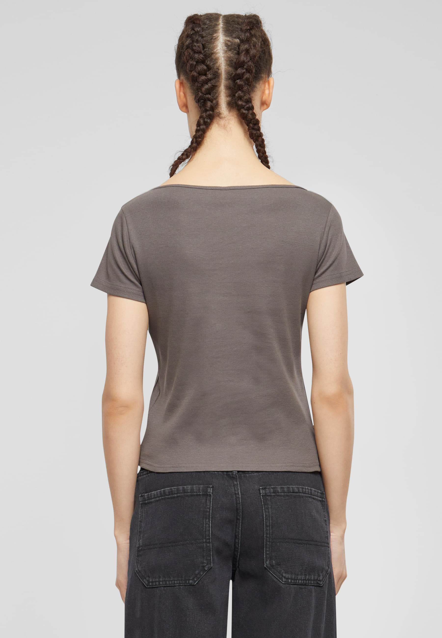 Karl Kani T-Shirt »Karl Kani Damen KW241-026-2 Karl Kani Og Corset Rib Tee« 1 Stk.