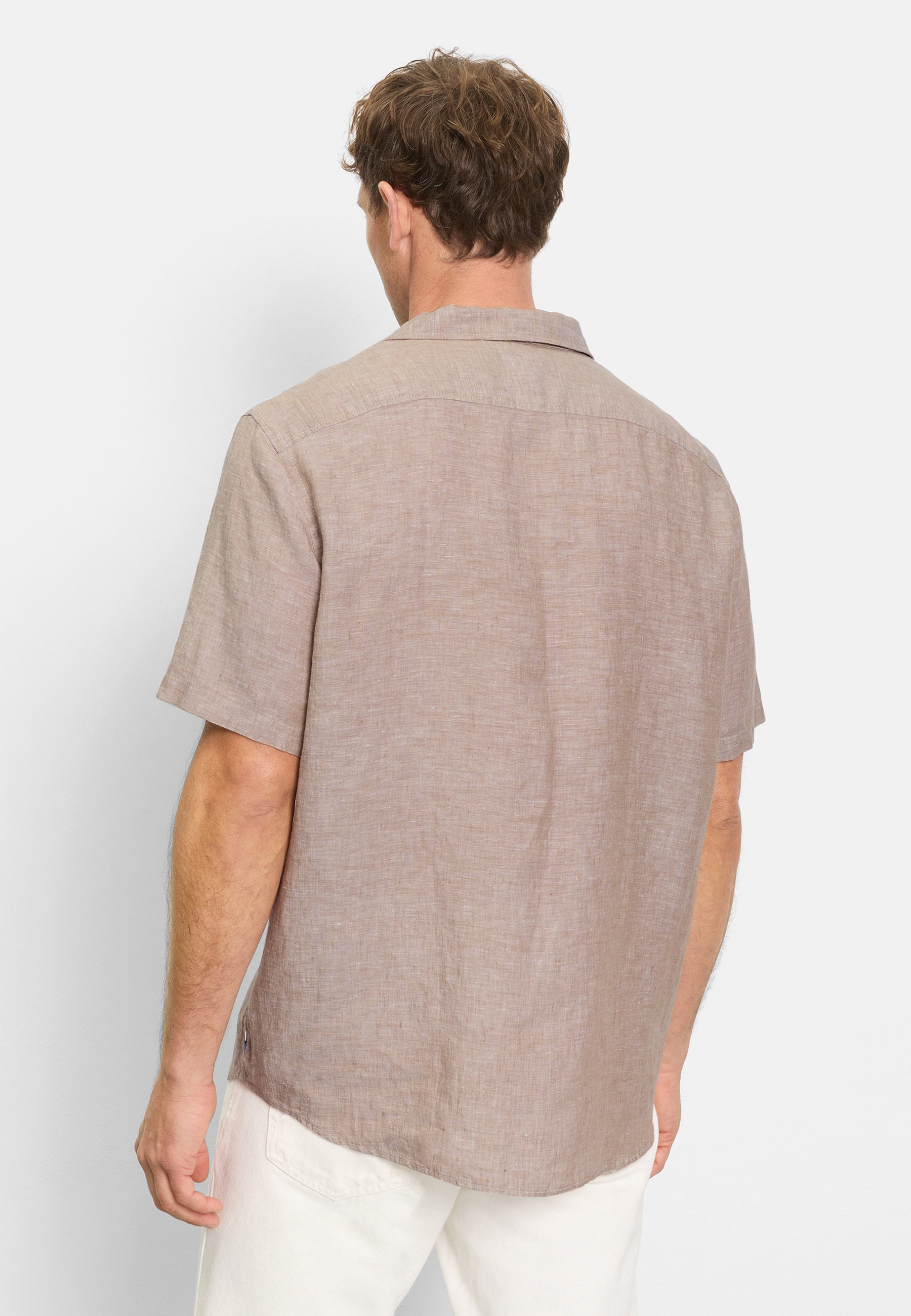 OLYMP Kurzarmhemd »OLYMP Casual, regular fit, Reverskragen«