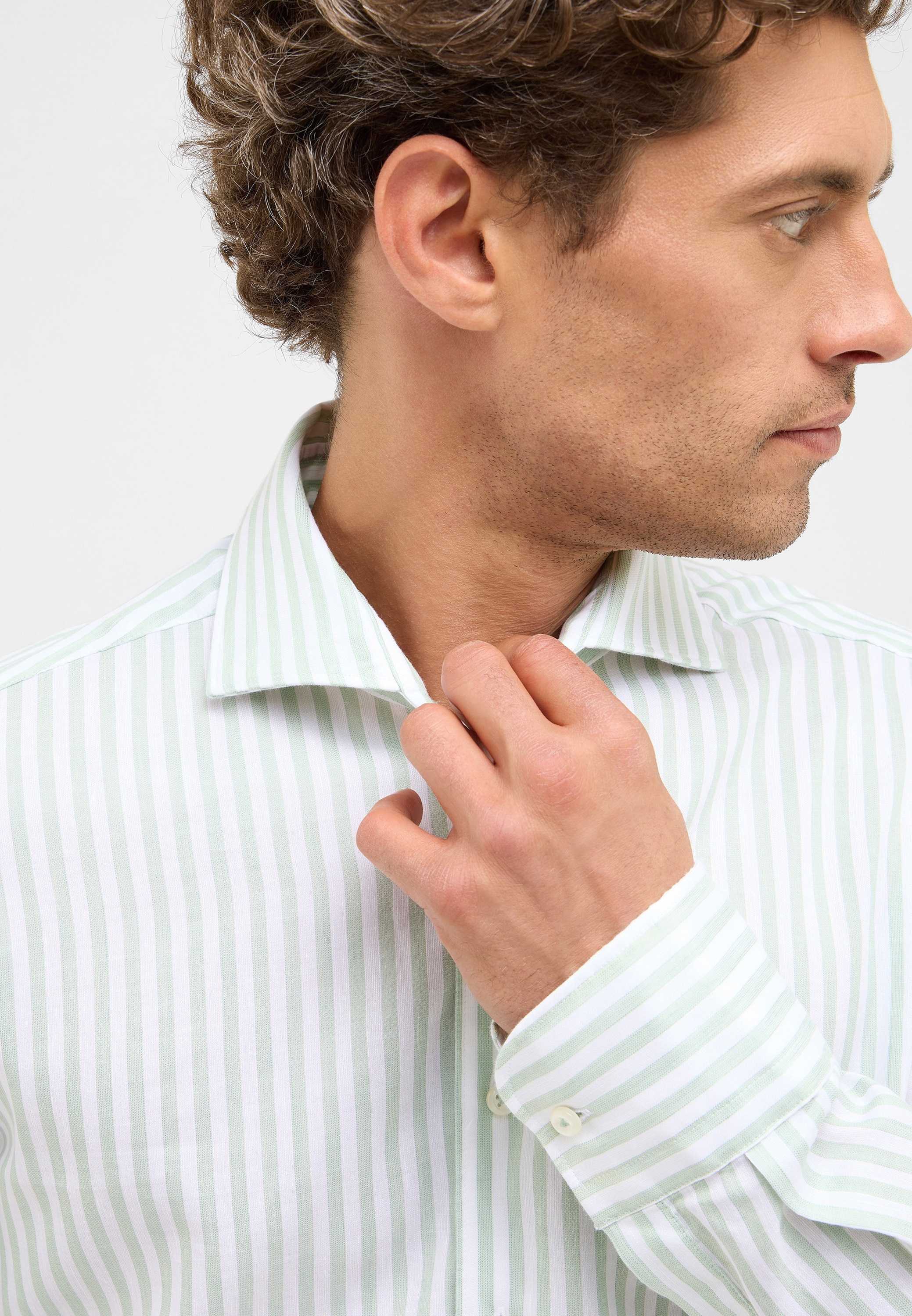 Eterna Langarmhemd »SLIM FIT«, EASY IRON (bügelleicht)