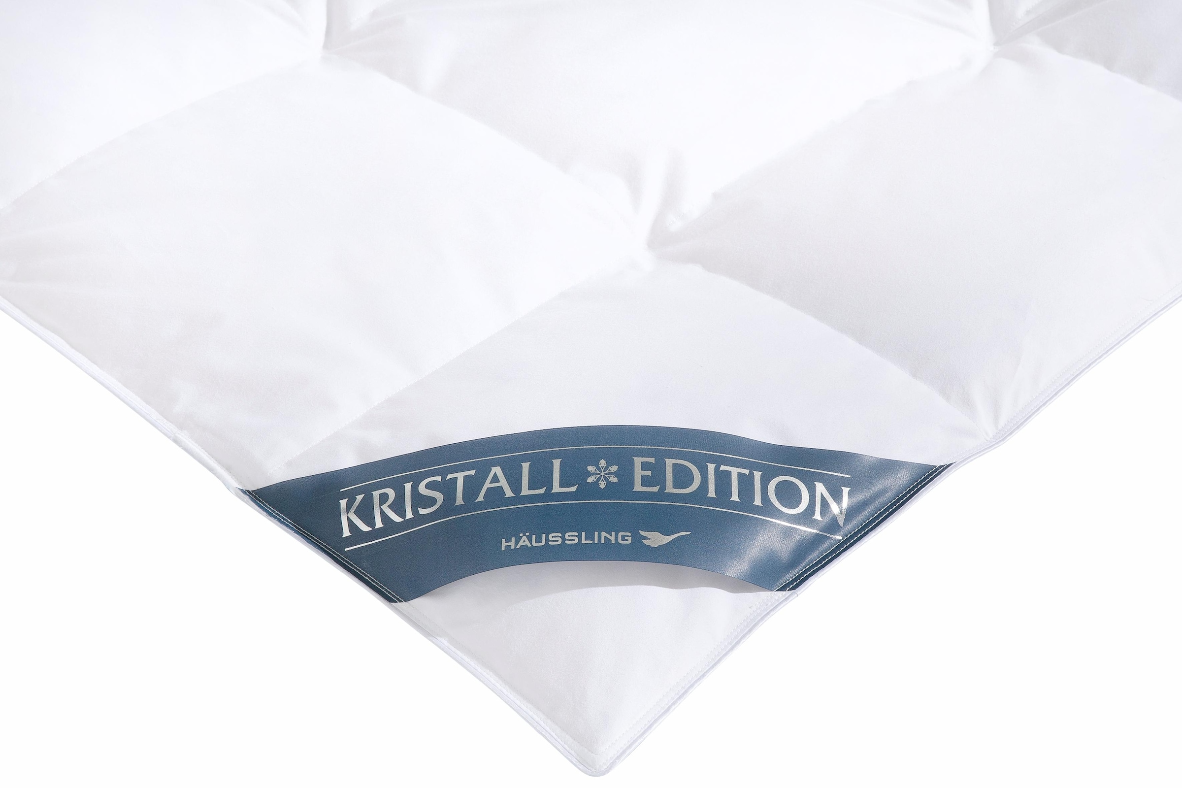 Haeussling Daunenbettdecke + Kopfkissen »Kristall Edition«, (Spar-Set)