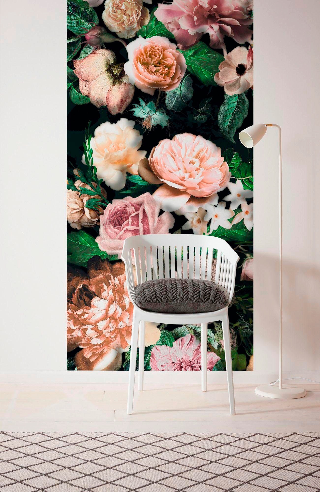 Komar Vliestapete »Victoria Black Panel« (Breite x Höhe), Vliestapete, 100 cm Bahnbreite