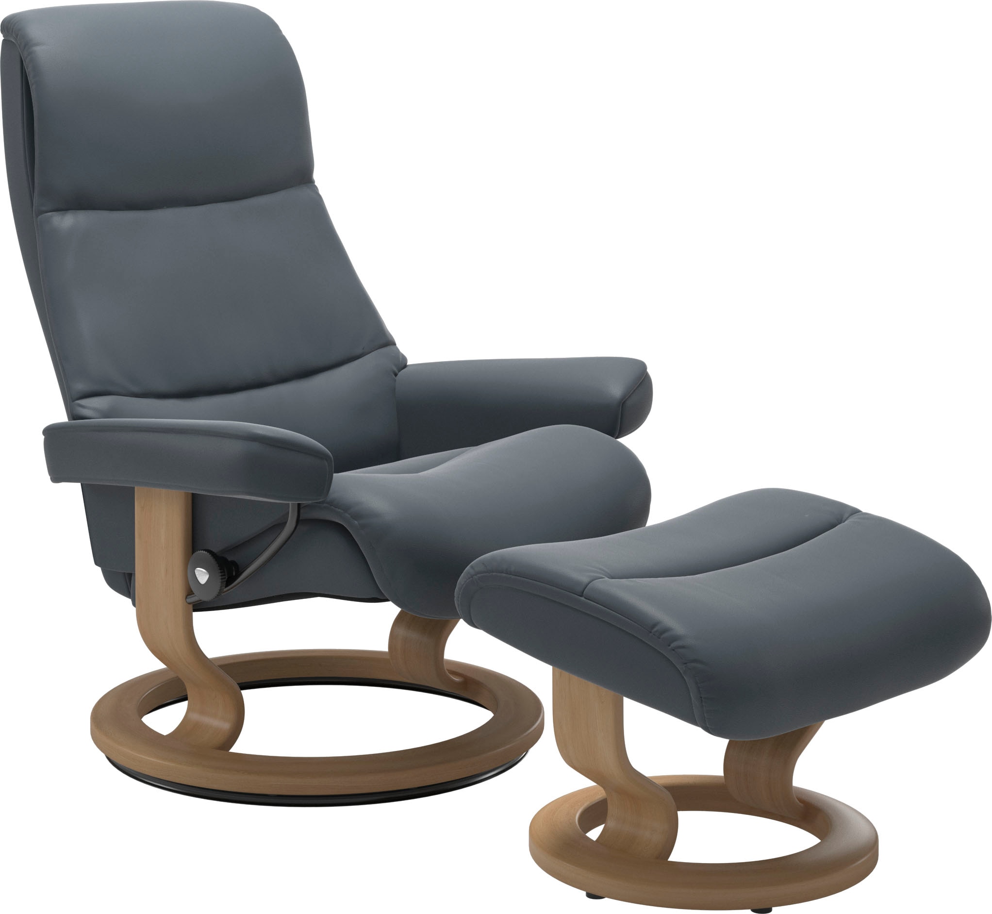 Stressless® Relaxsessel »View«, (Set, Relaxsessel mit Hocker), mit Classic günstig online kaufen
