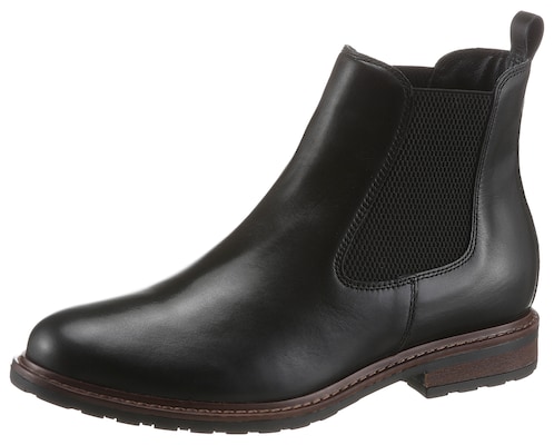 schwarze Chelsea Boots