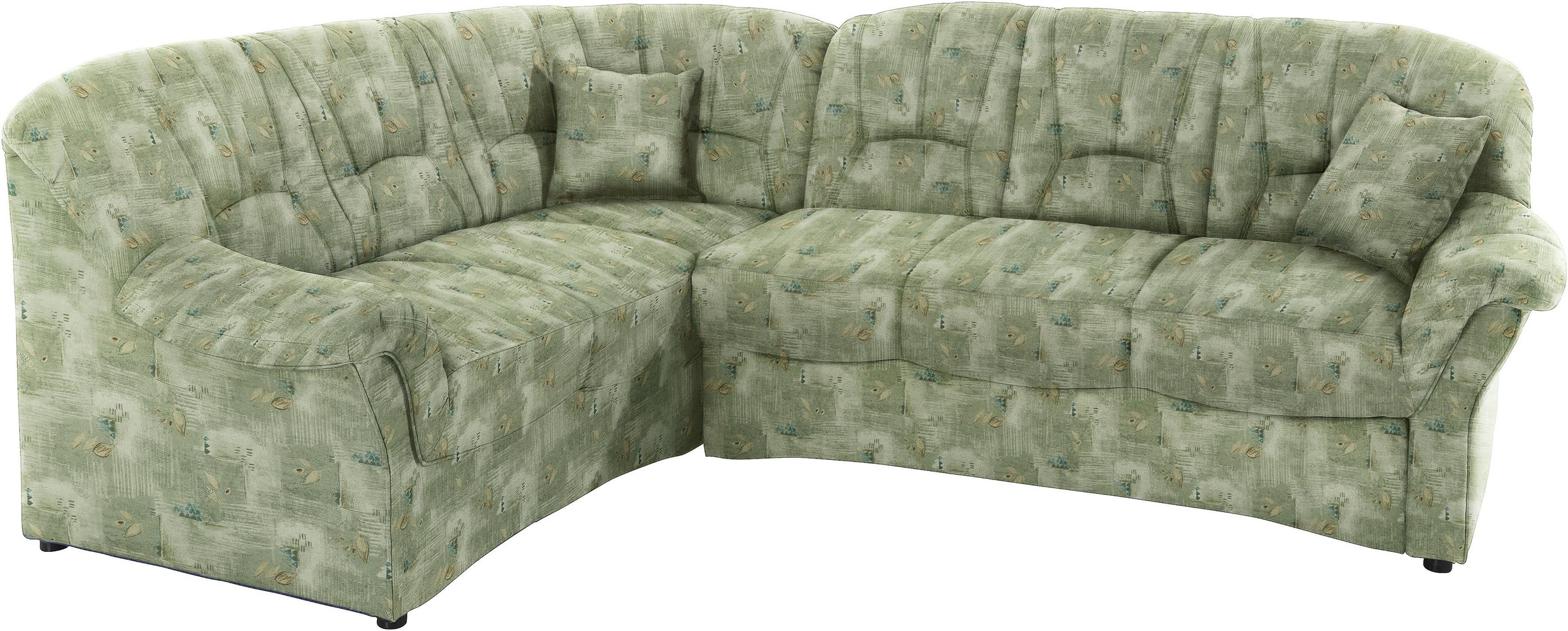 DOMO collection Ecksofa »Bahia, zeitlos und elegant, bequeme Armlehnen, L-F günstig online kaufen