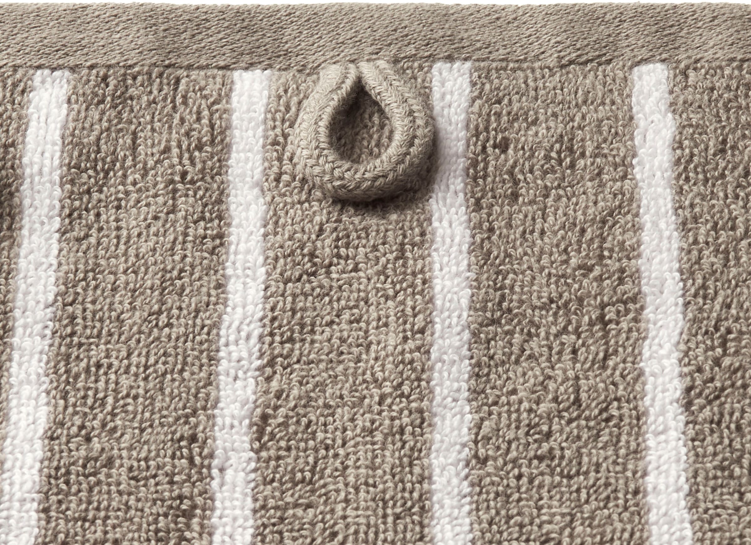 Musterring Badetuch »Needlestripe«, (1 St., Duschtuch 100 x 150 cm), hautschmeichelnd, super weich