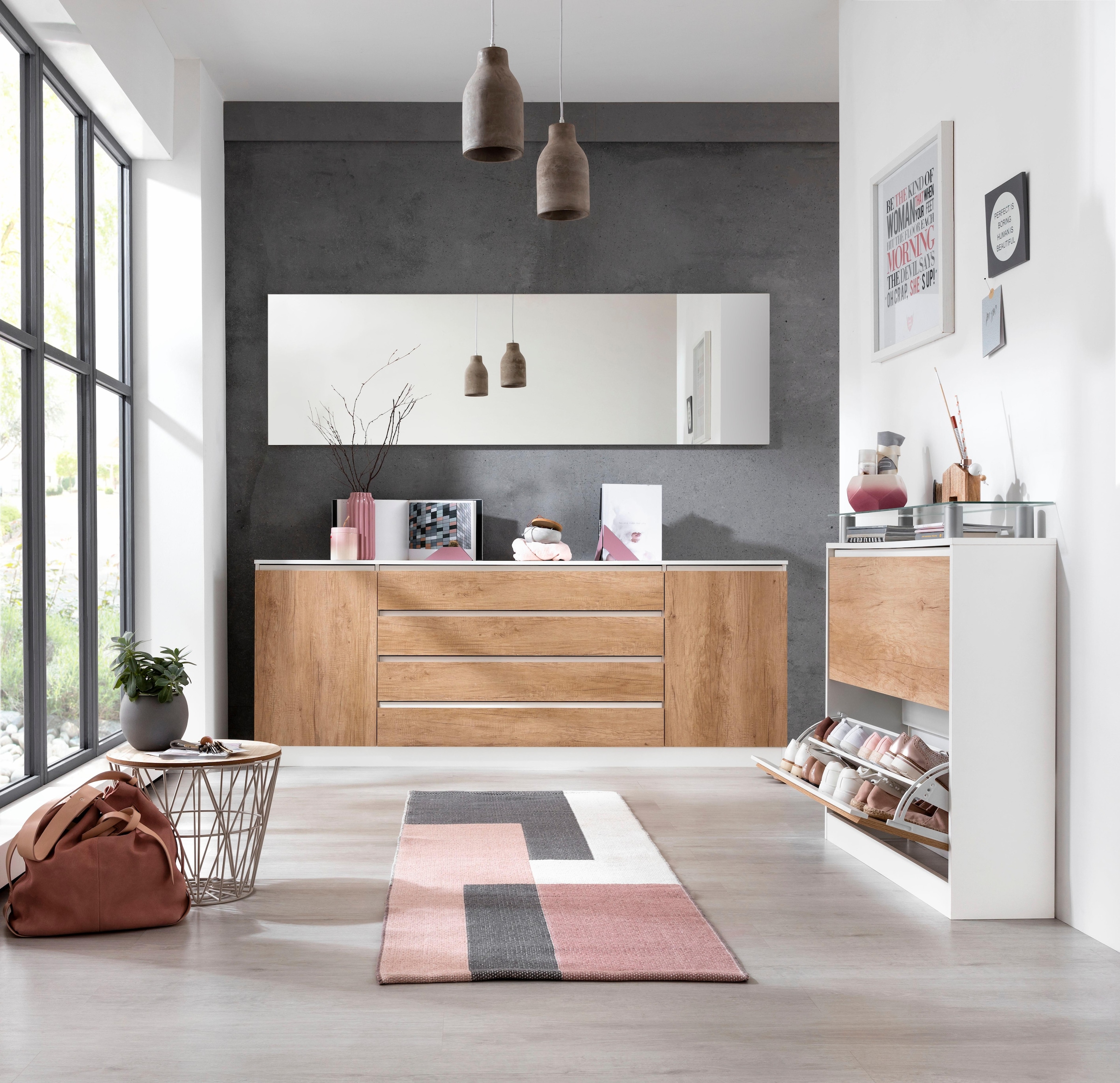 borchardt Möbel Spiegel »Panama« ganzflächig