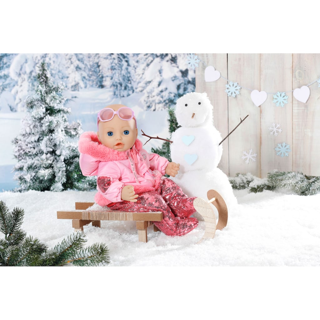 Baby Annabell Puppenkleidung »Deluxe Winter, 43 cm«, (Set, 2 tlg.)
