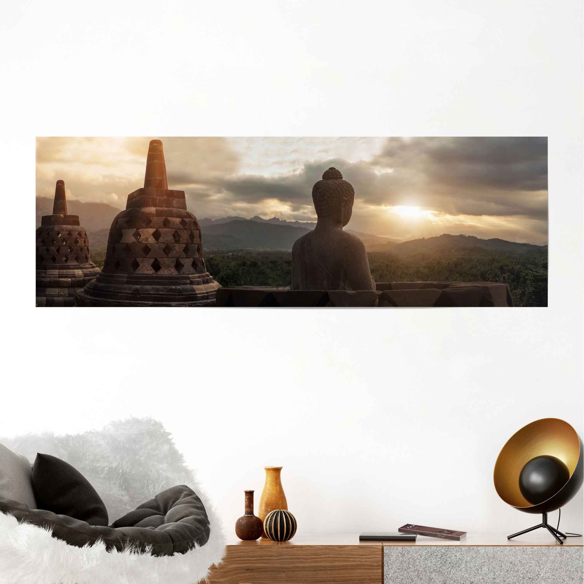 Reinders! Poster »Buddha Tempel Borobudur« 1 Stk. tlg.