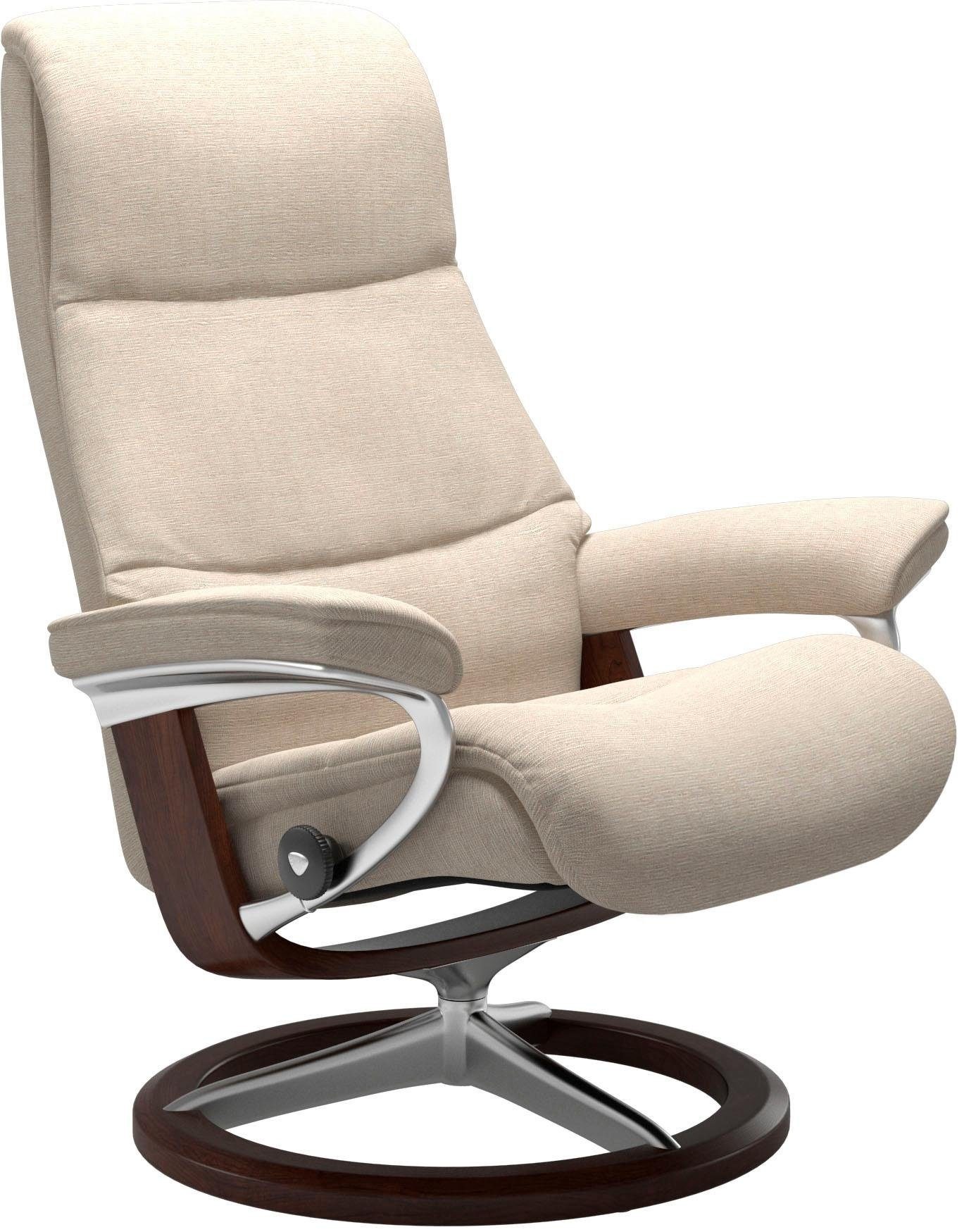 Stressless® Relaxsessel »View«, mit Signature Base, Größe M,Gestell Braun günstig online kaufen