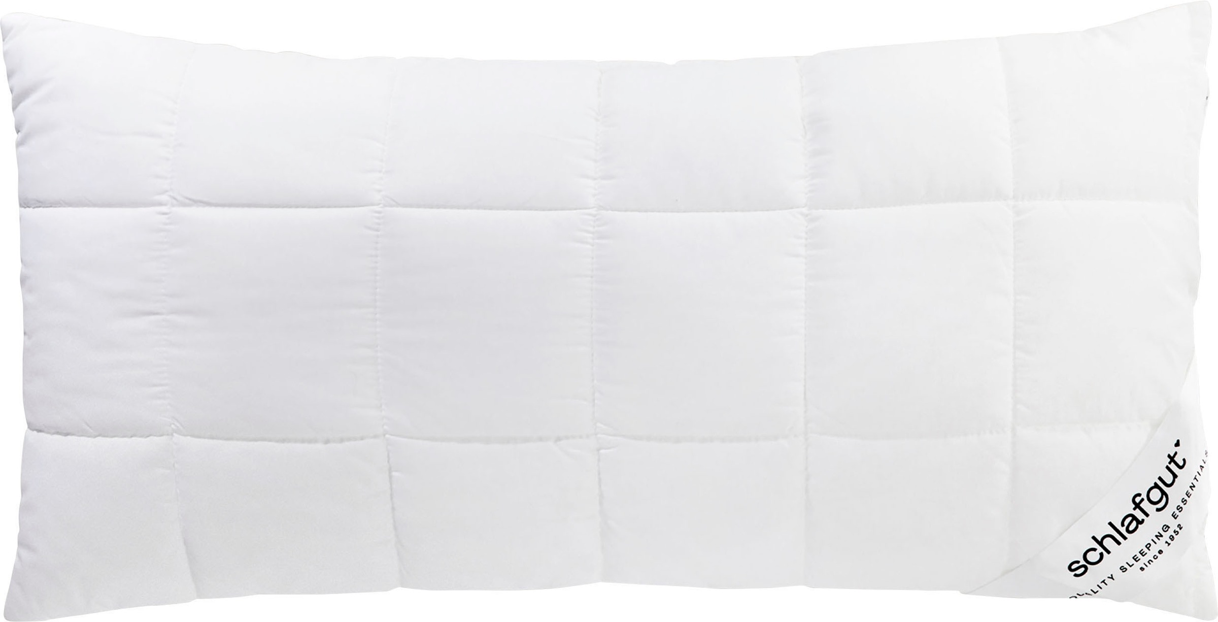 Schlafgut Kunstfaserkopfkissen »Pure Kissen« 1 Stk. tlg. Anschmiegsames Sch günstig online kaufen