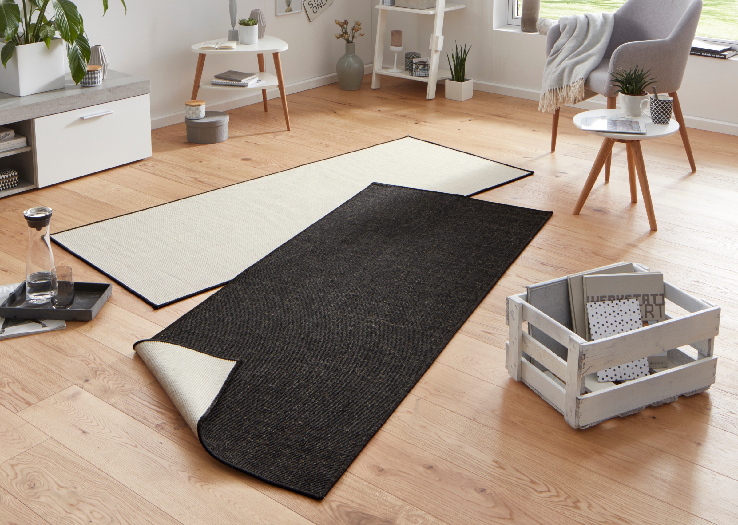 NORTHRUGS Teppich »Miami Wendeteppich«, rechteckig, 5 mm Höhe, In-& Outdoor günstig online kaufen