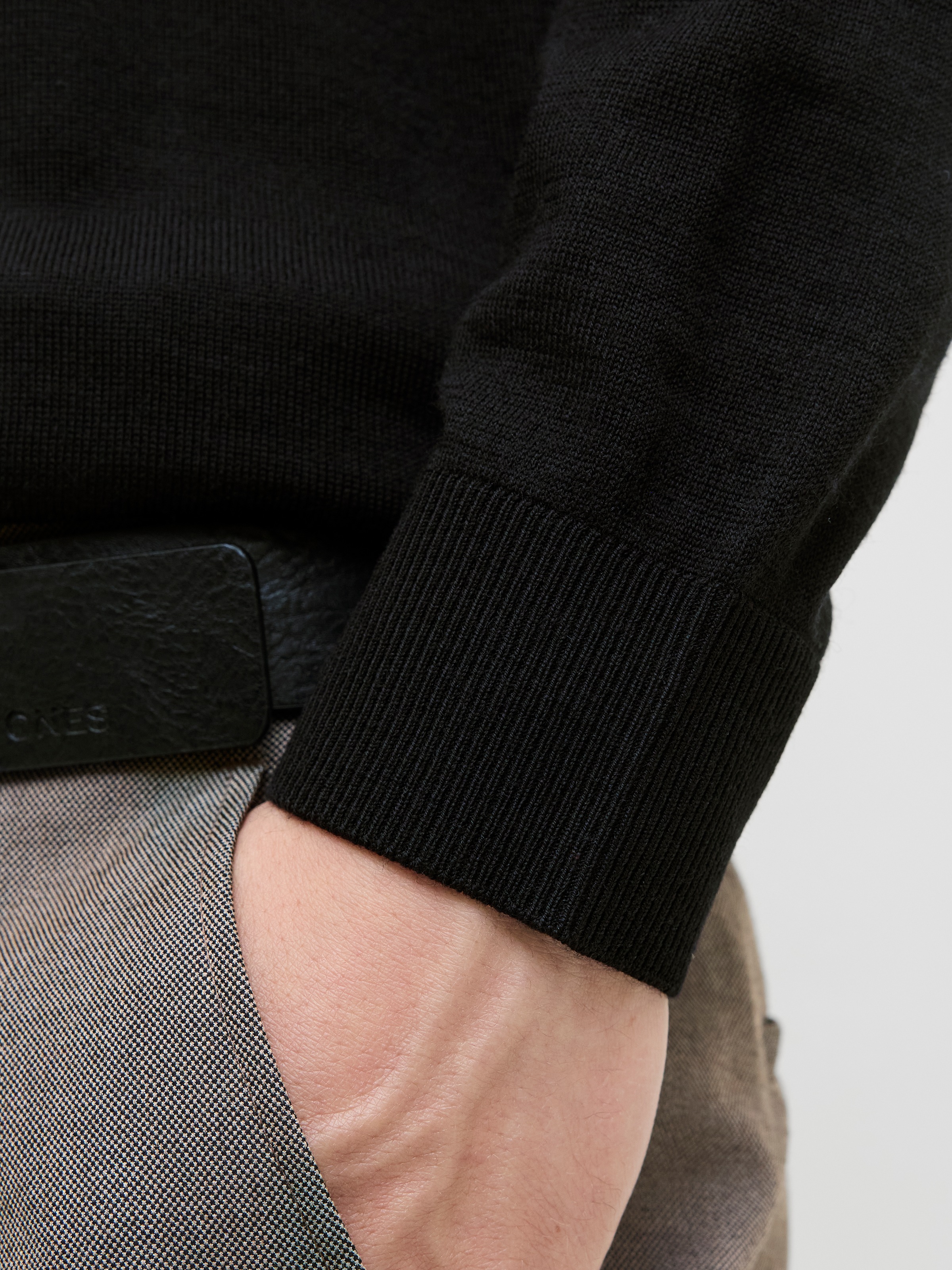 Jack & Jones Polokragenpullover »JPRBLAMERINO KNIT POLO« Wolle, regular fit
