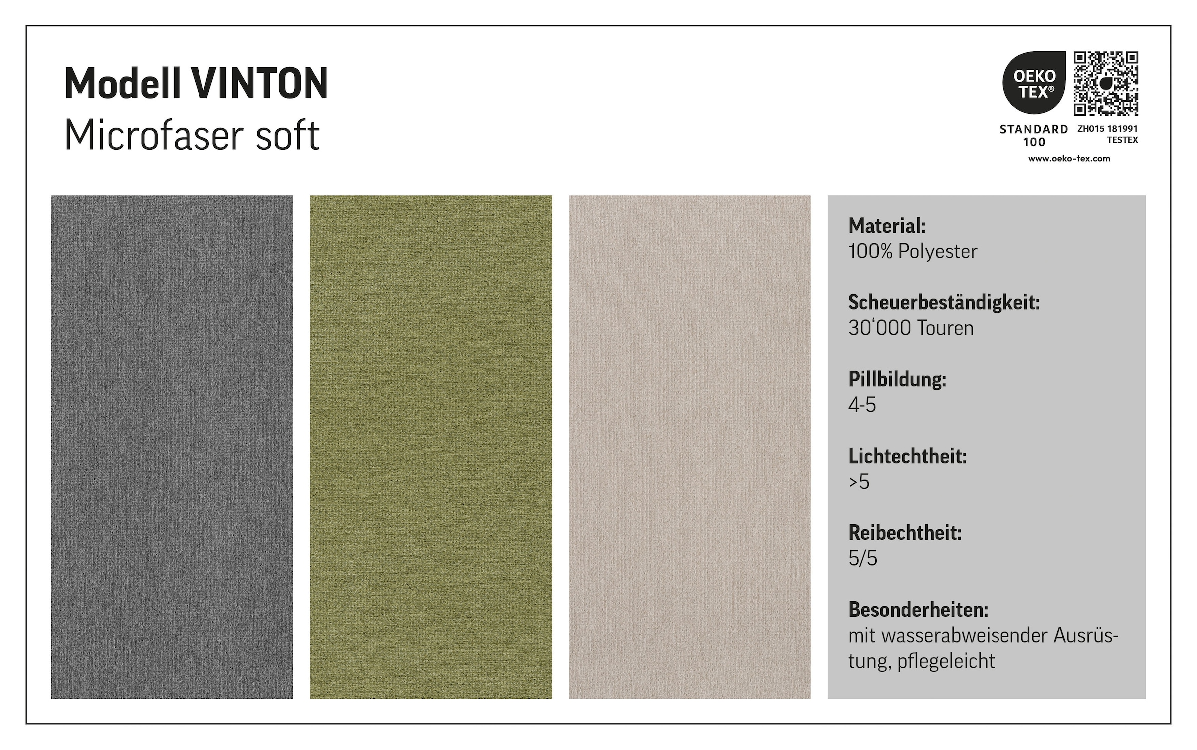 Places of Style Boxspringbett Vinton, mit LED-Beleuchtung, Massivholzrahmen, verschiedene Härtegrade auswählbar