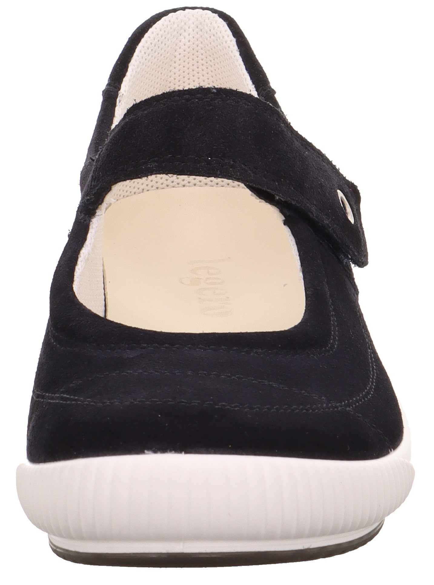 Legero Riemchenballerina »TANARO 5.0«, Slipper, Ballerina, Schlupfschuh mit Wechselfußbett und Klettriegel