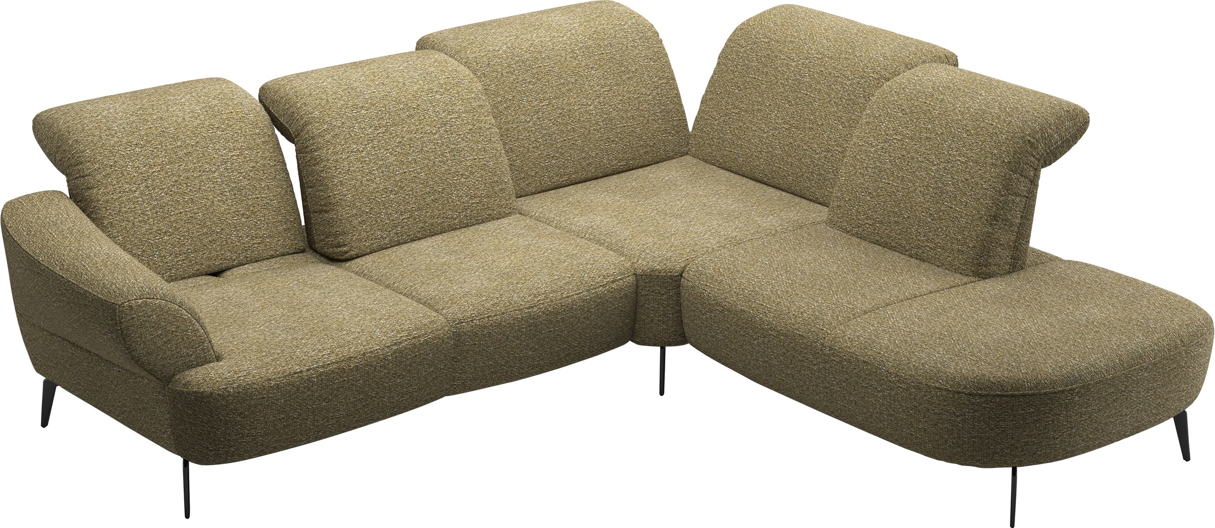 sit&more Ecksofa »Dance«, inkl.System Click&Seat und Sitztiefenverstellung