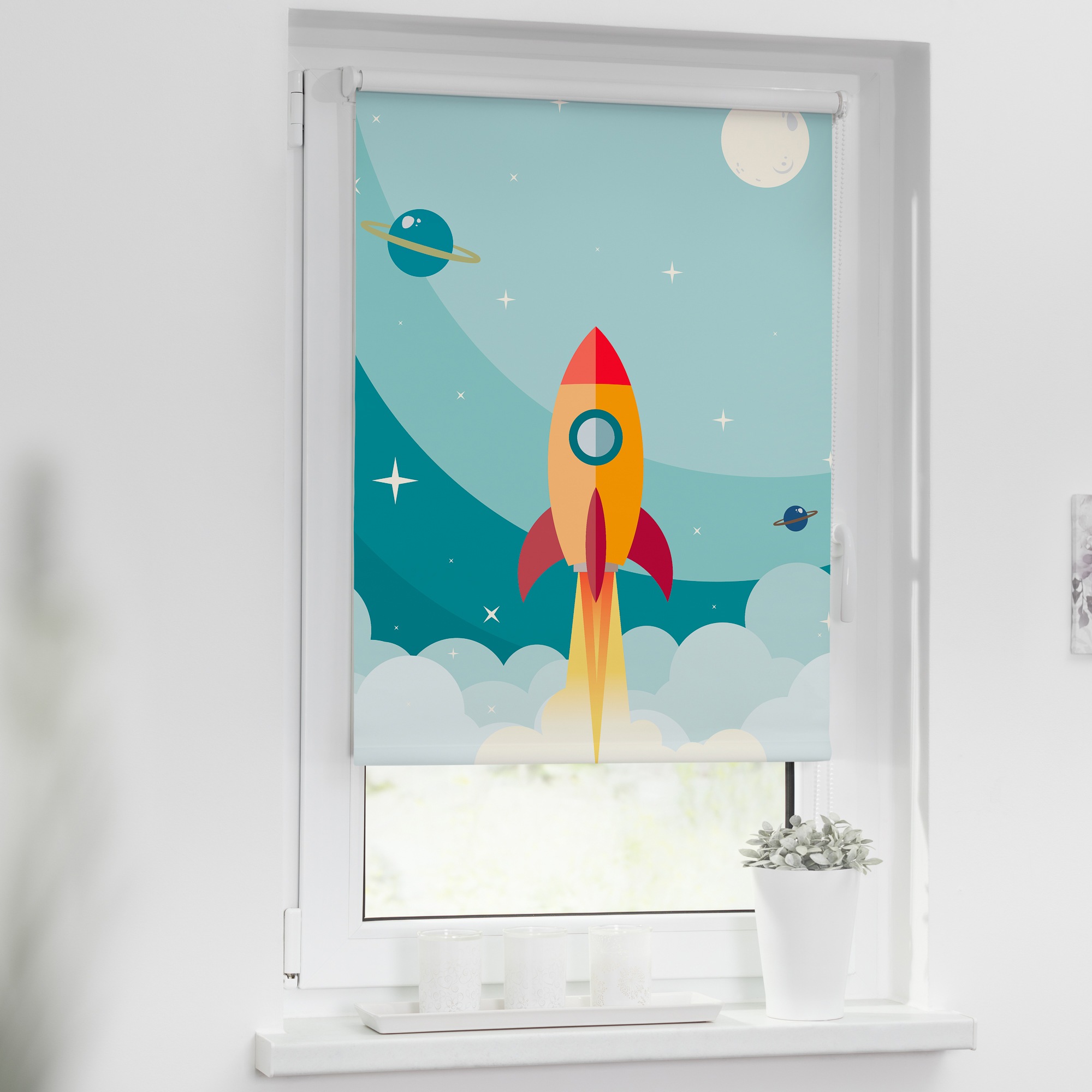 LICHTBLICK ORIGINAL Rollo »Klemmfix, ohne Bohren« blickdicht Blendschutz günstig online kaufen