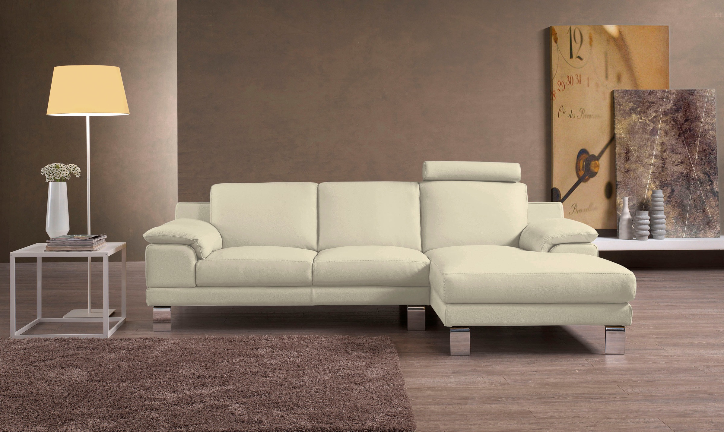 Egoitaliano Ecksofa »Shakira, Design und super Sitzkomfort auf hohem Niveau günstig online kaufen