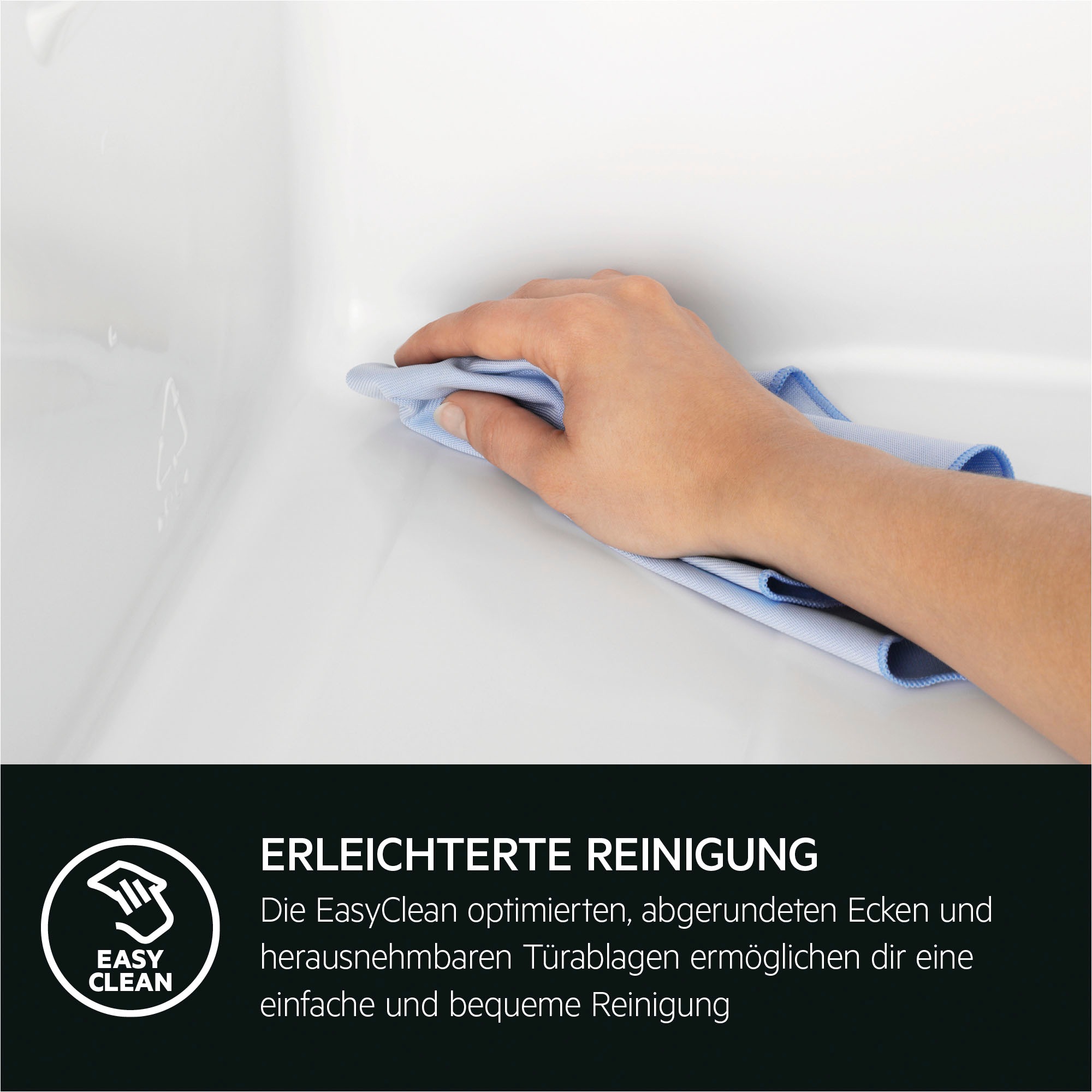 AEG Einbaukühlschrank »TSK5O121ES«, TSK5O121ES, 87,3 cm hoch, 55,6 cm breit, 98 L, LowFrost-weniger Eisbildung, Temperaturalarm, Festtür