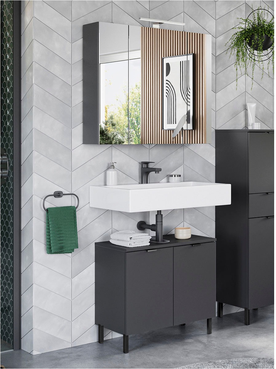 GERMANIA Badmöbel-Set »GW-Arcena«, (2 St.), mit integrierter LED-Beleuchtun günstig online kaufen