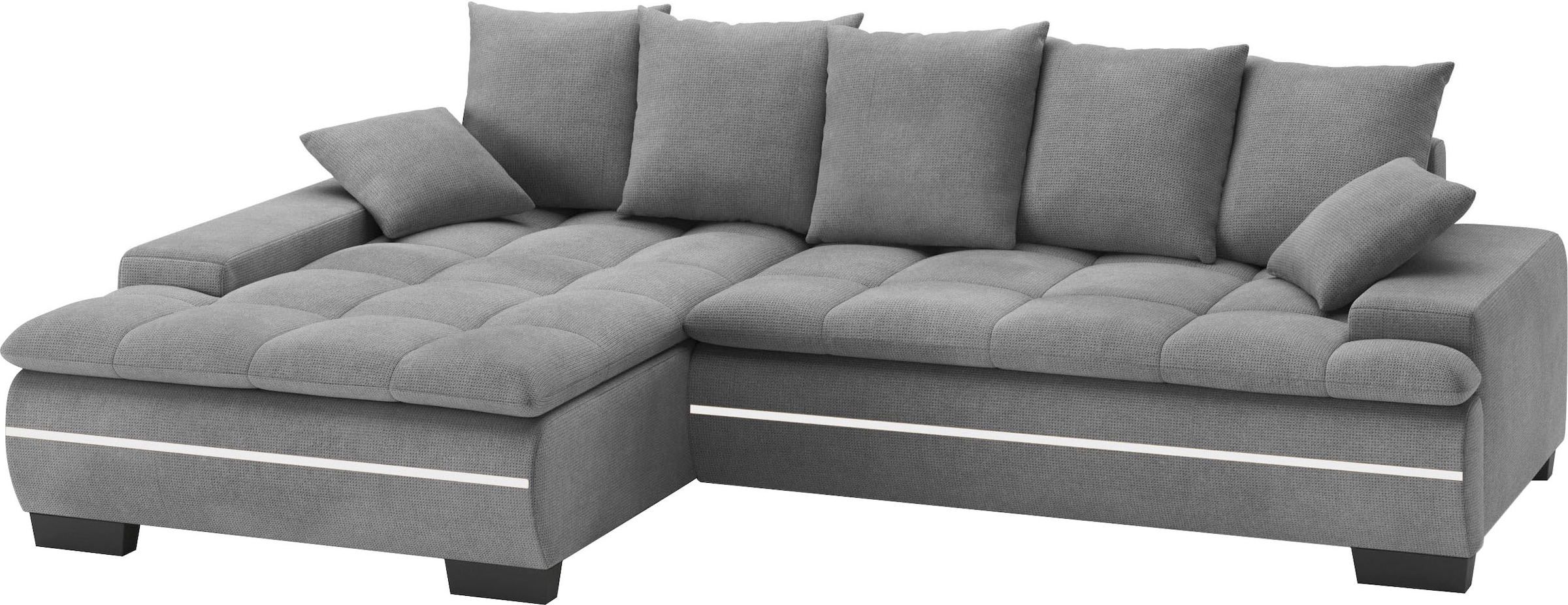 Mr. Couch Ecksofa »Haiti II, L-Form«, RGB-LED Beleuchtung, wahlweise mit Ka günstig online kaufen