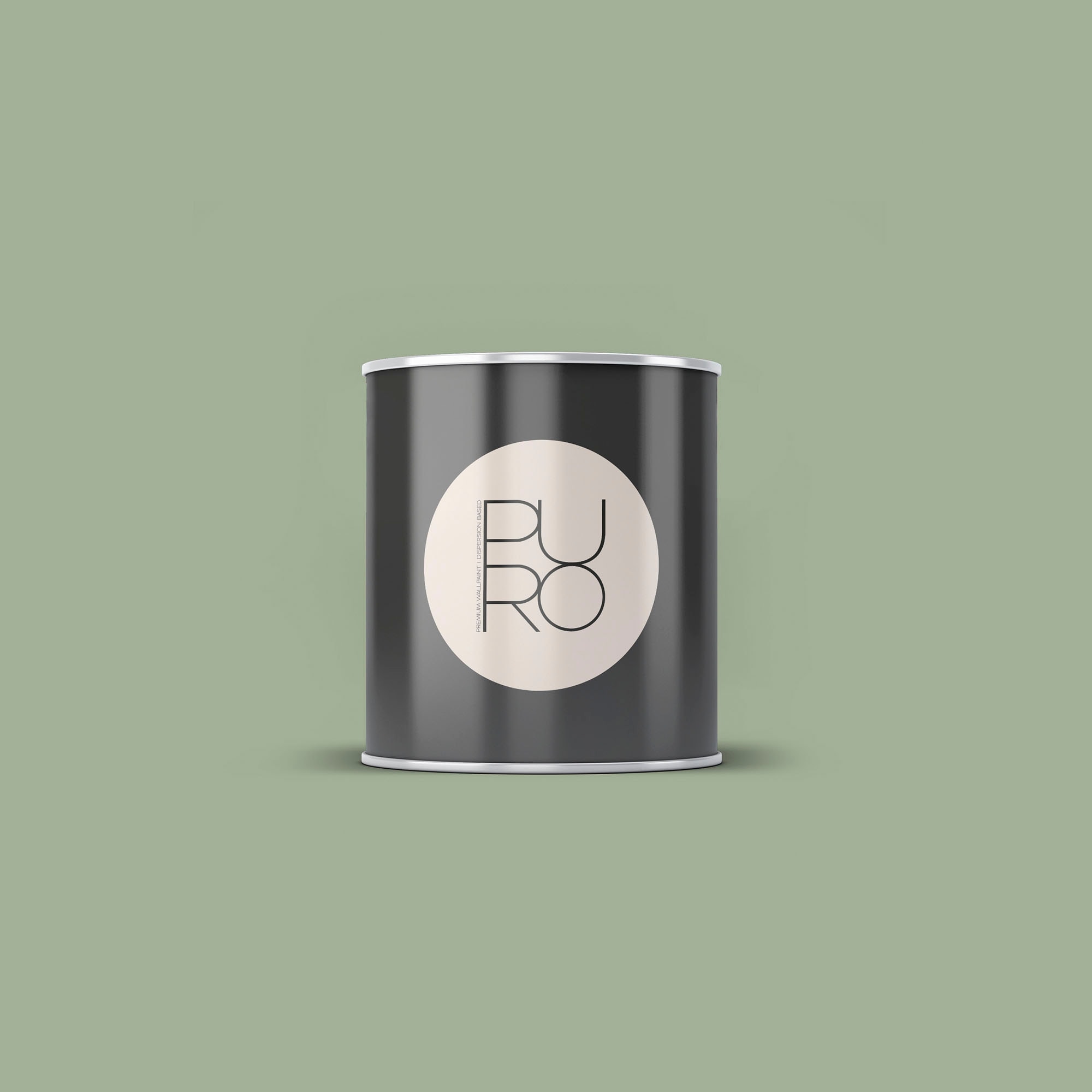 A.S. Création Wandfarbe »Premium Innenwandfarbe PURO Tuchmatt sage green« ideal für Wohnzimmer, Schlafzimmer, Flur und Küche, Farbwelt Grün