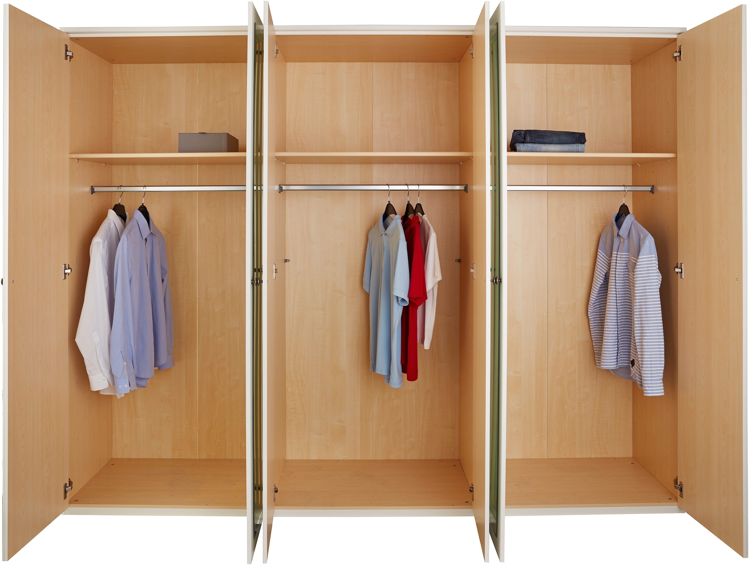 Wimex Kleiderschrank »Chalet«, mittig mit Spiegeltüren