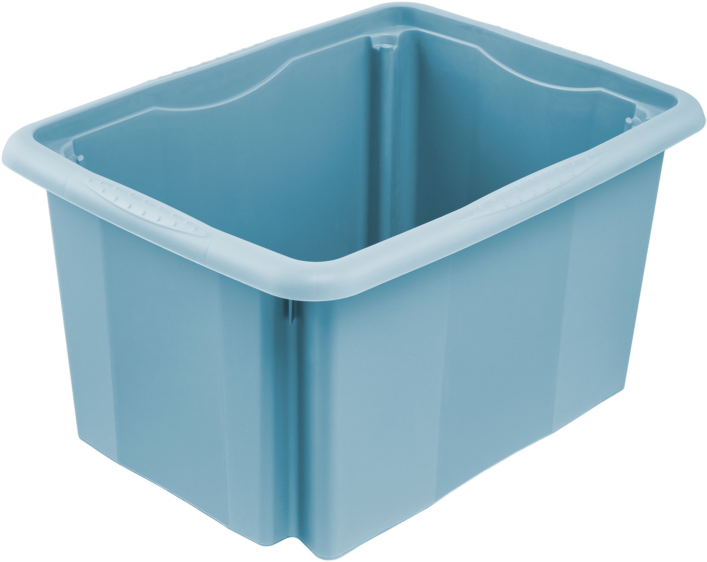 keeeper Aufbewahrungsbox »Emil, 3er Set, 15 L, 38 x 28,5 x 20,5 cm« ineinander und aufeinander stapelbar
