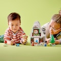 LEGO® Konstruktionsspielsteine »Lebkuchenhaus mit Weihnachtsmann (10976), LEGO® DUPLO«, (50 St.)