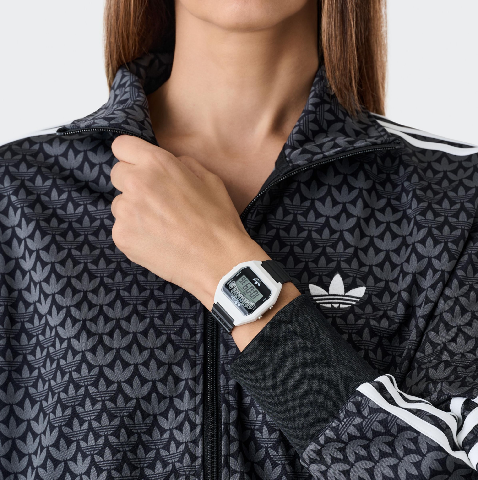 adidas Originals Digitaluhr »DIGITAL TWO« Quarzuhr, Armbanduhr, Damenuhr, Herrenuhr, digital, Tag, Wochentag