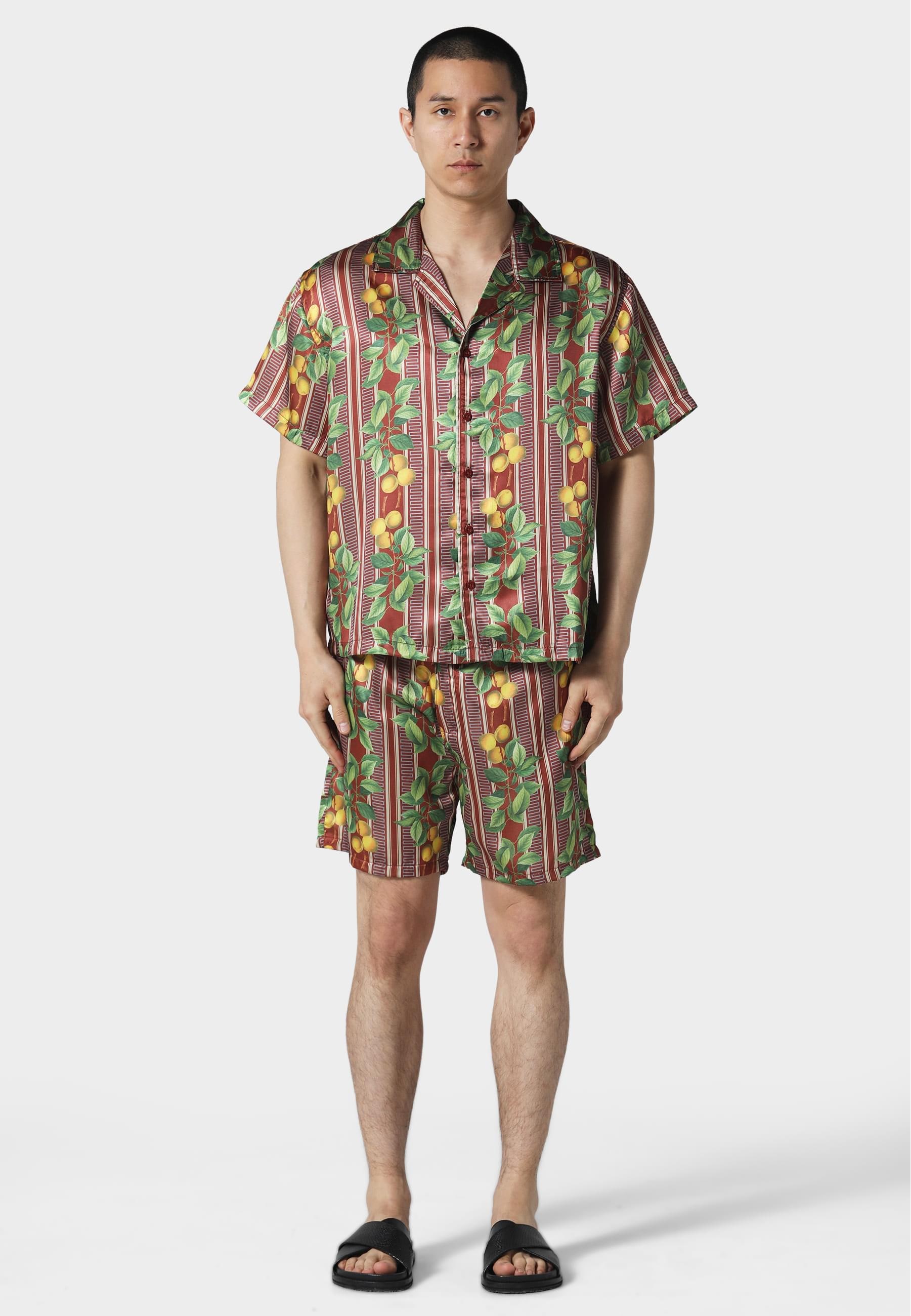 Pas De Monaco Langarmhemd »Pas De Monaco FRUITS CUBAN SHIRT« 1 Stk.