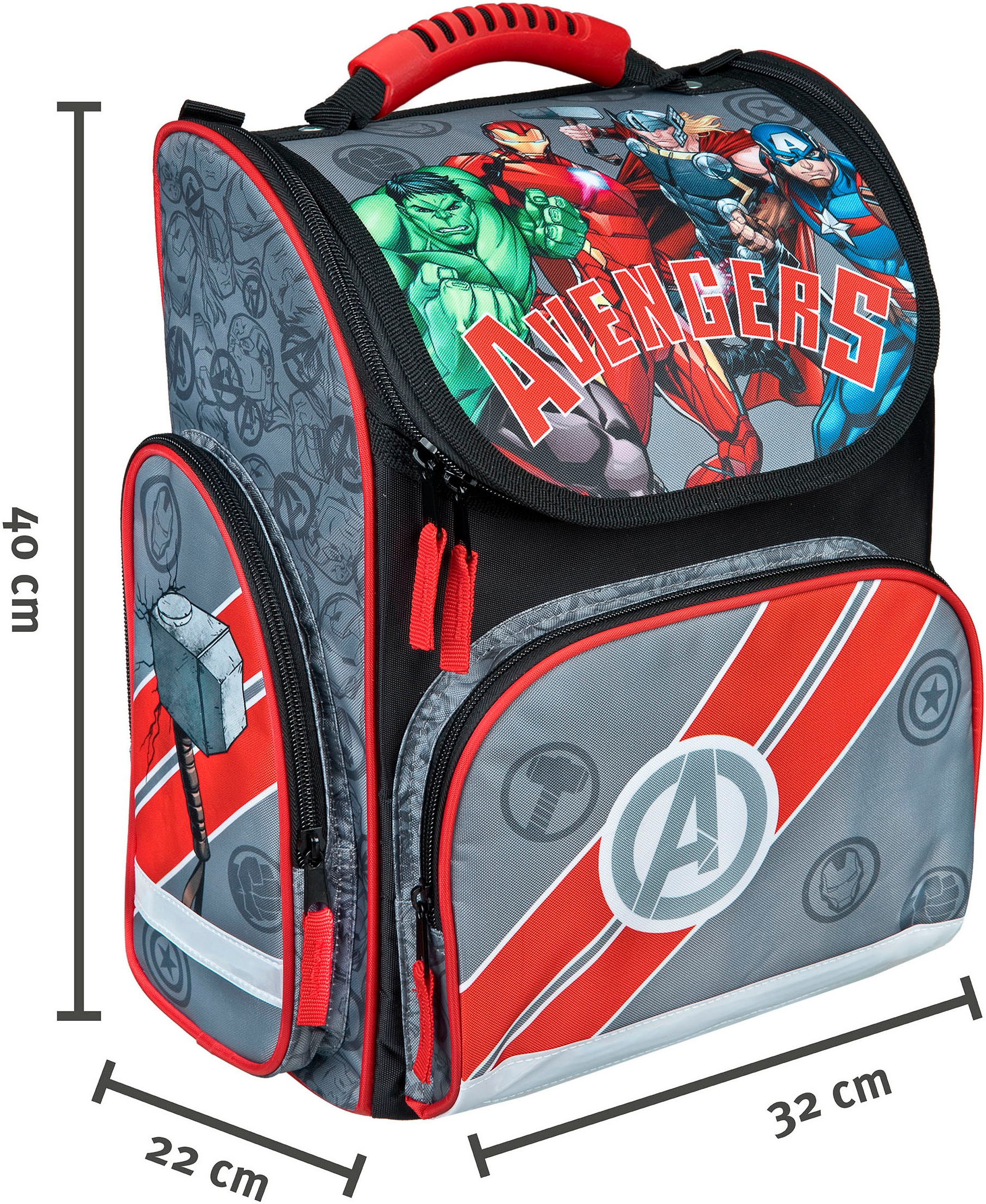 Scout Schulranzen »Clou, Avengers«