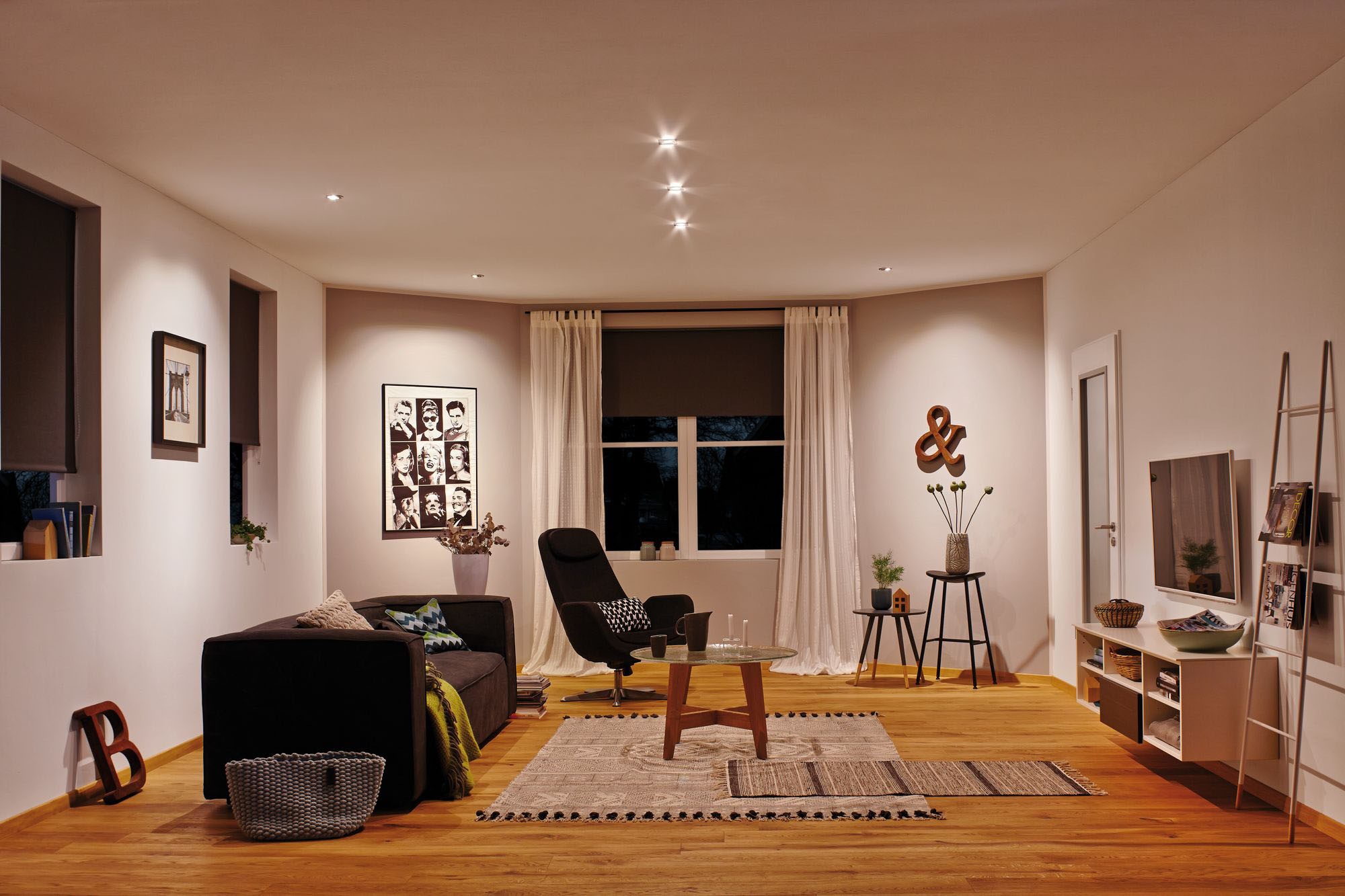 Paulmann LED Einbauleuchte »Calla«, 3er-Set, LED fest integriert