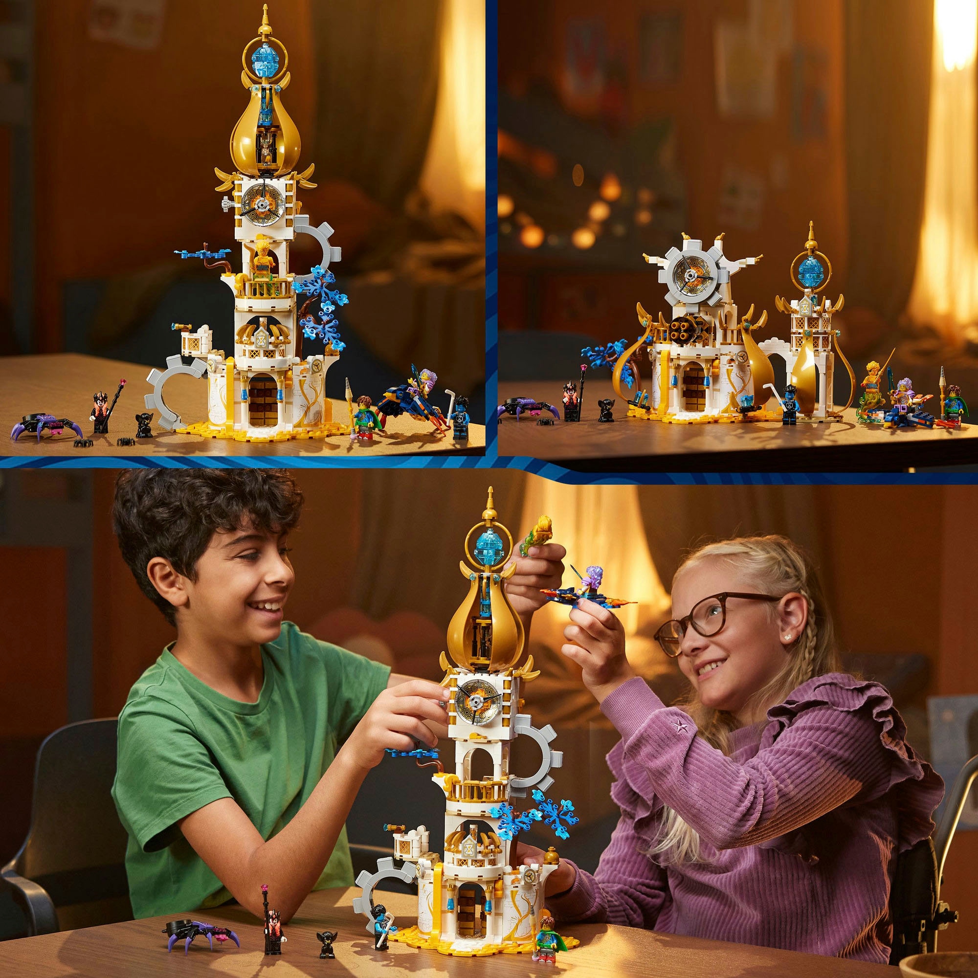 LEGO® Konstruktionsspielsteine »Turm des Sandmanns (71477), LEGO DREAMZzz«, (723 St.), Made in Europe