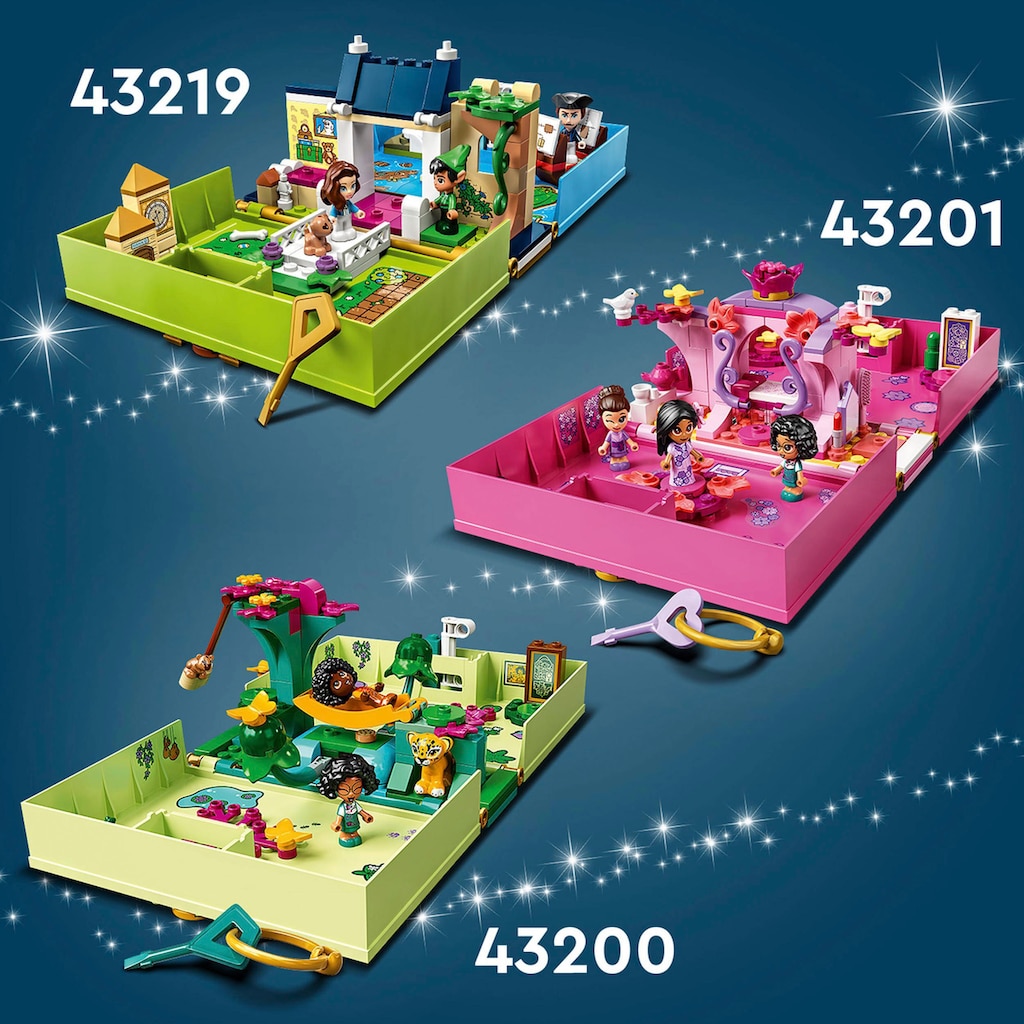 LEGO® Konstruktionsspielsteine »Peter Pan & Wendy Märchenbuch-Abenteuer (43220), LEGO® Disney Classic«, (111 St.)