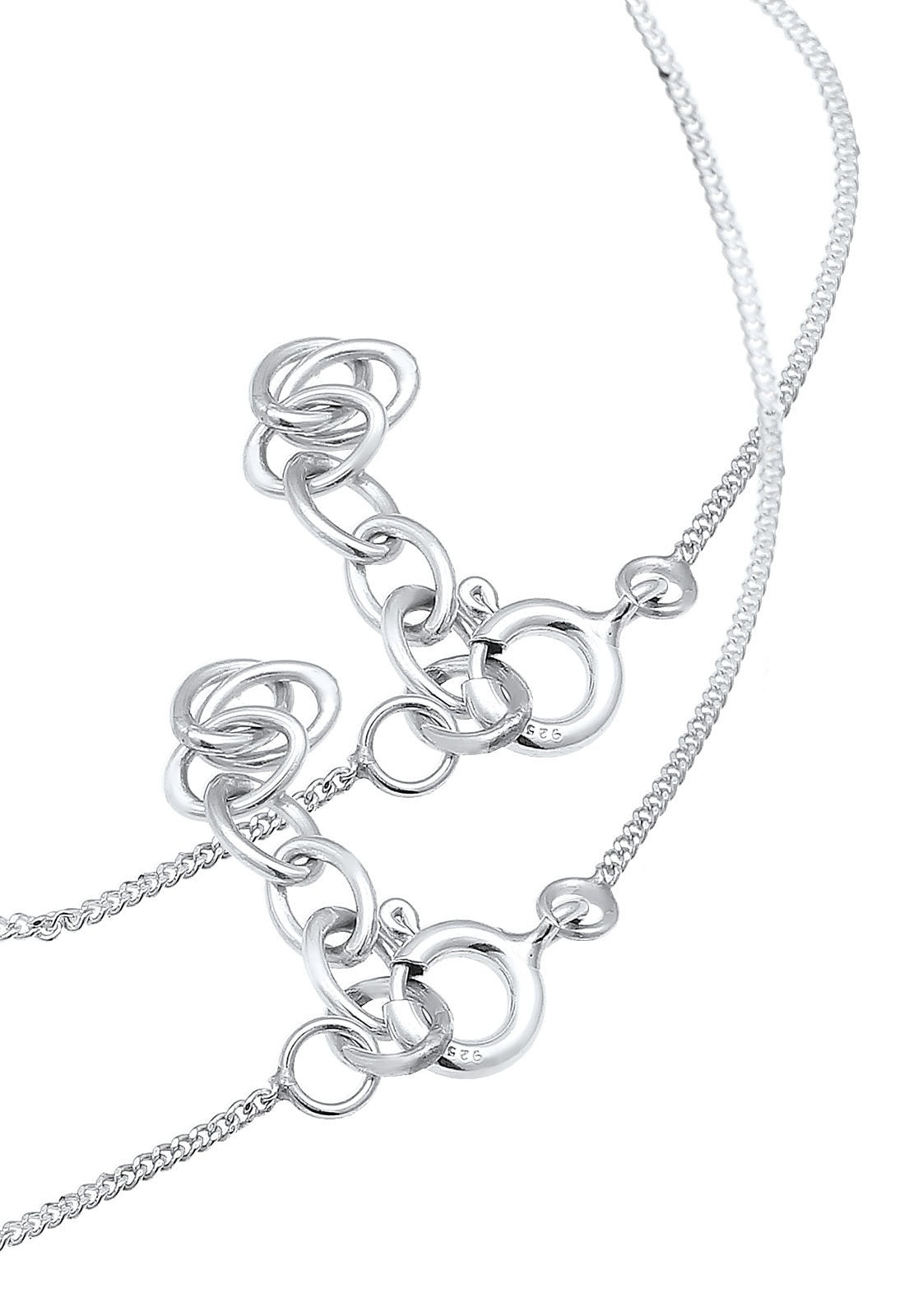 Elli Schmuckset »Herz 925 Silber, mit Kristallen von Swarovski®«
